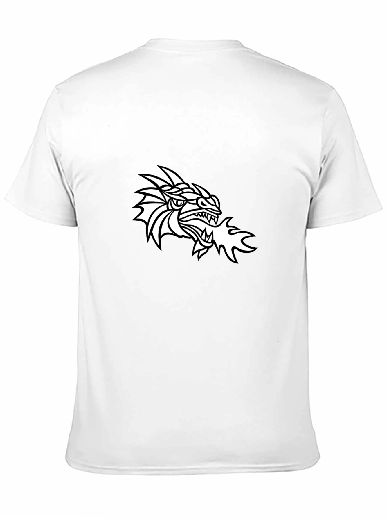 Dragon Fire Graphic T-Shirt - Cool Design
