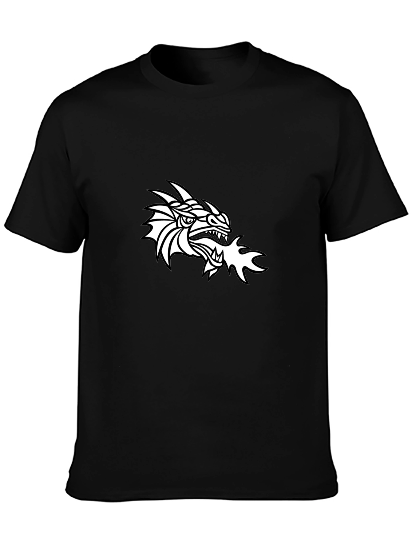 Dragon Fire Graphic T-Shirt - Cool Design