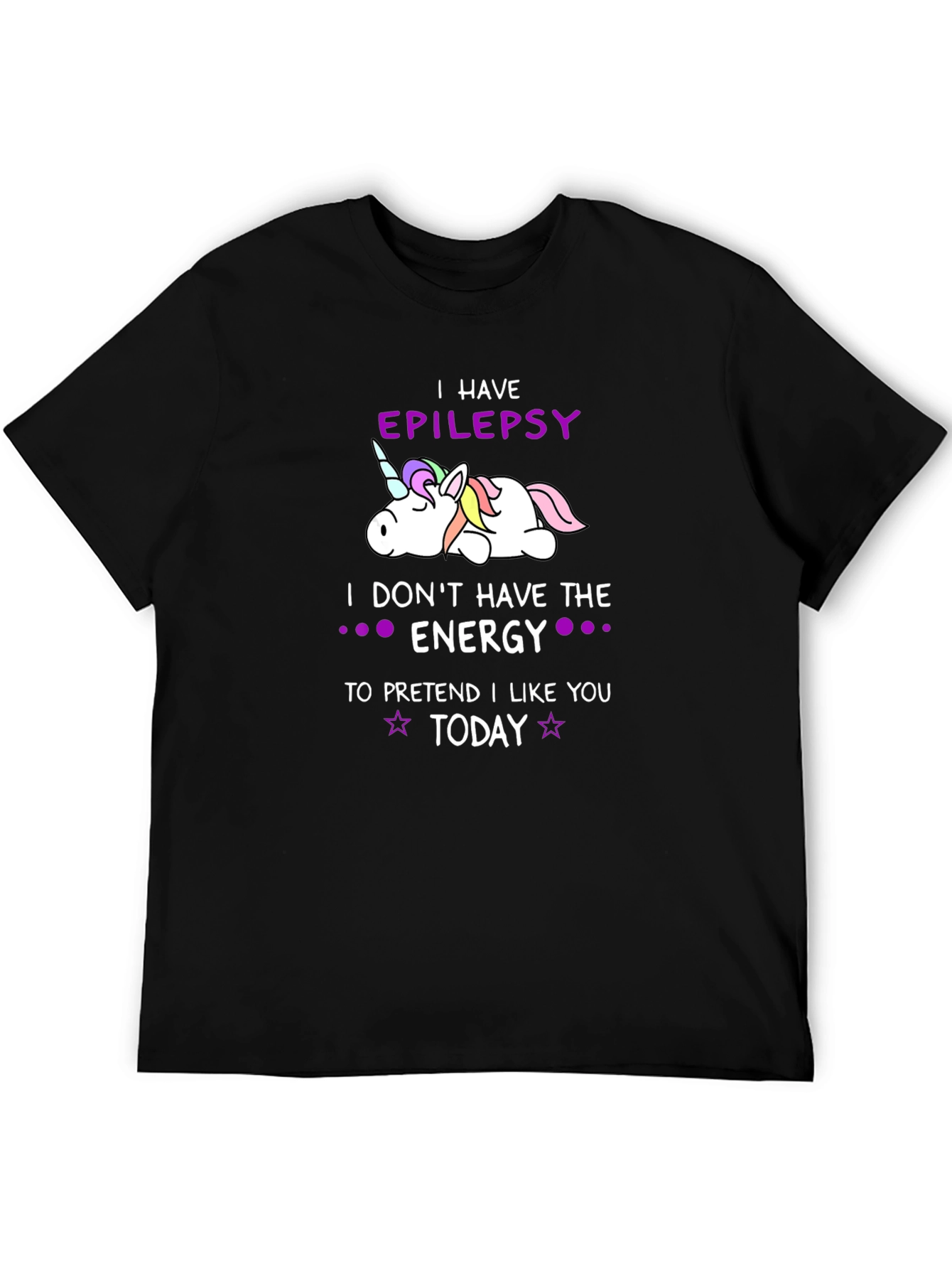 Epilepsy Awareness Unicorn T-Shirt