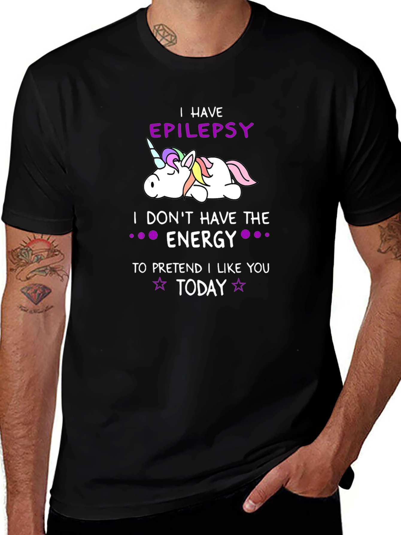 Epilepsy Awareness Unicorn T-Shirt