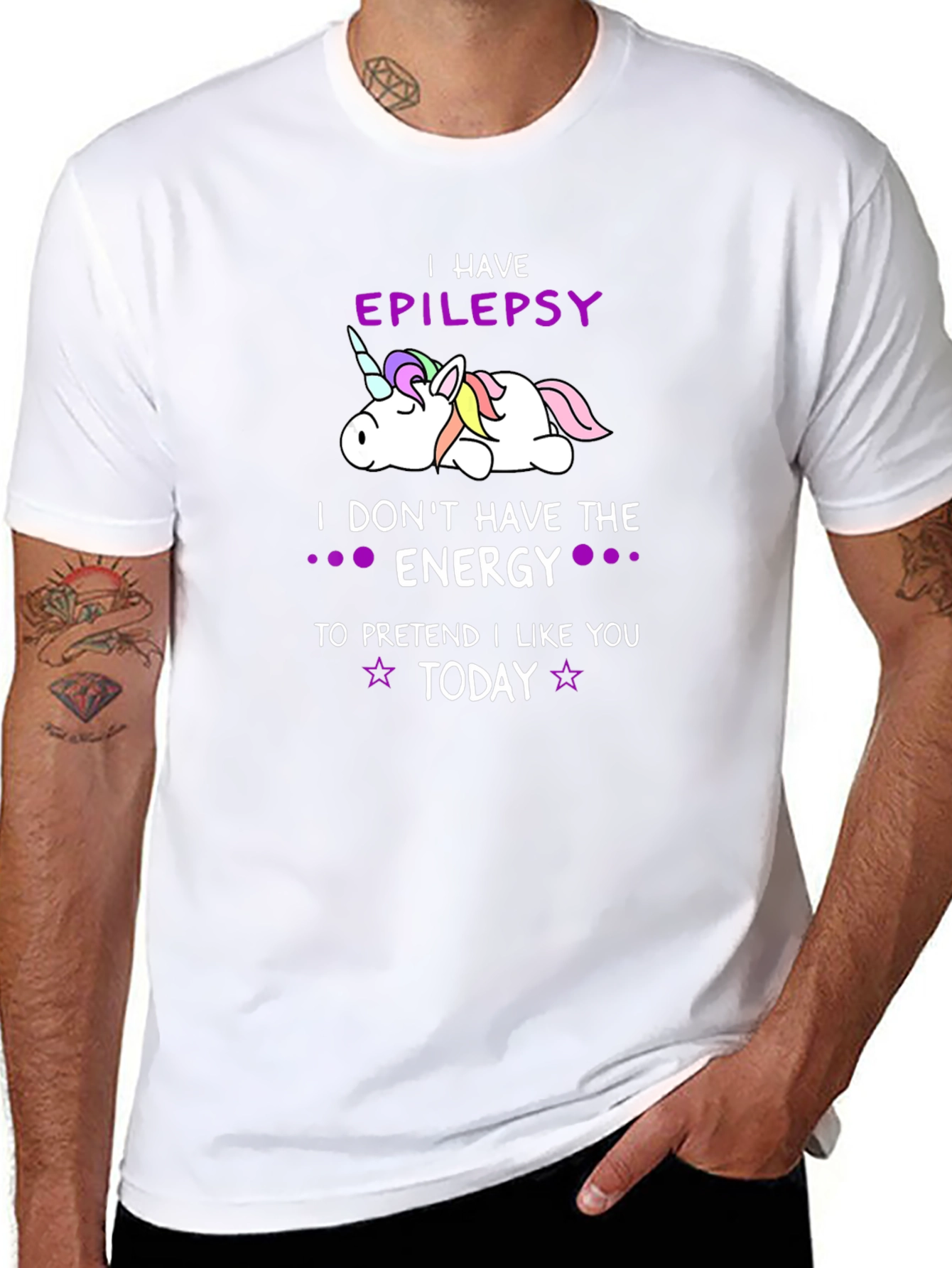 Epilepsy Awareness Unicorn T-Shirt