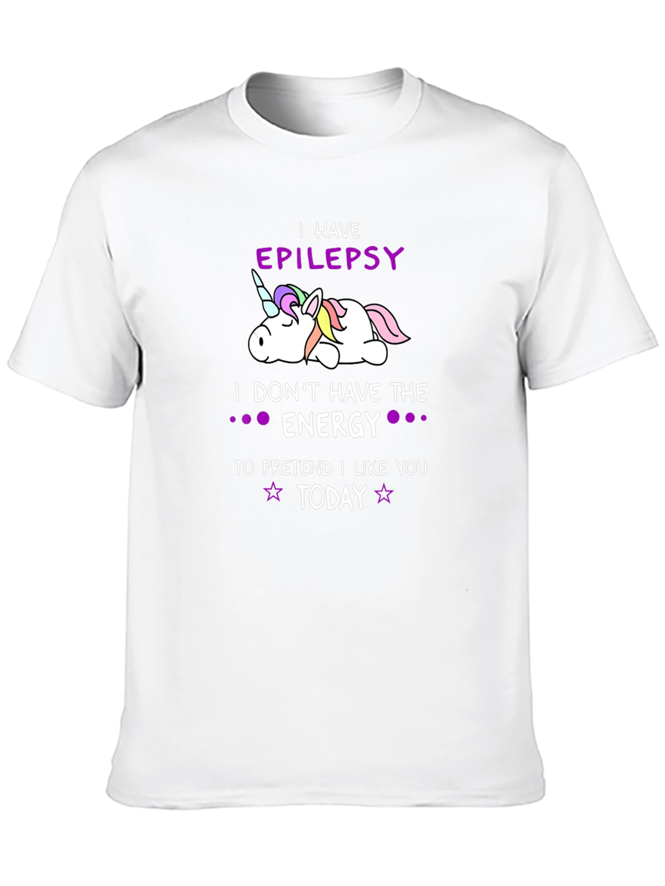 Epilepsy Awareness Unicorn T-Shirt