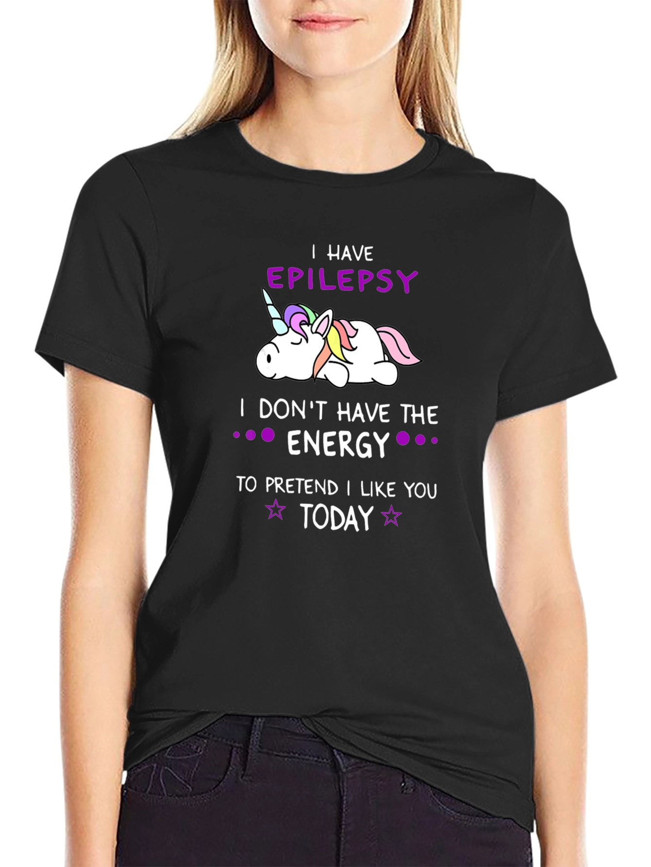 Epilepsy Awareness Unicorn T-Shirt