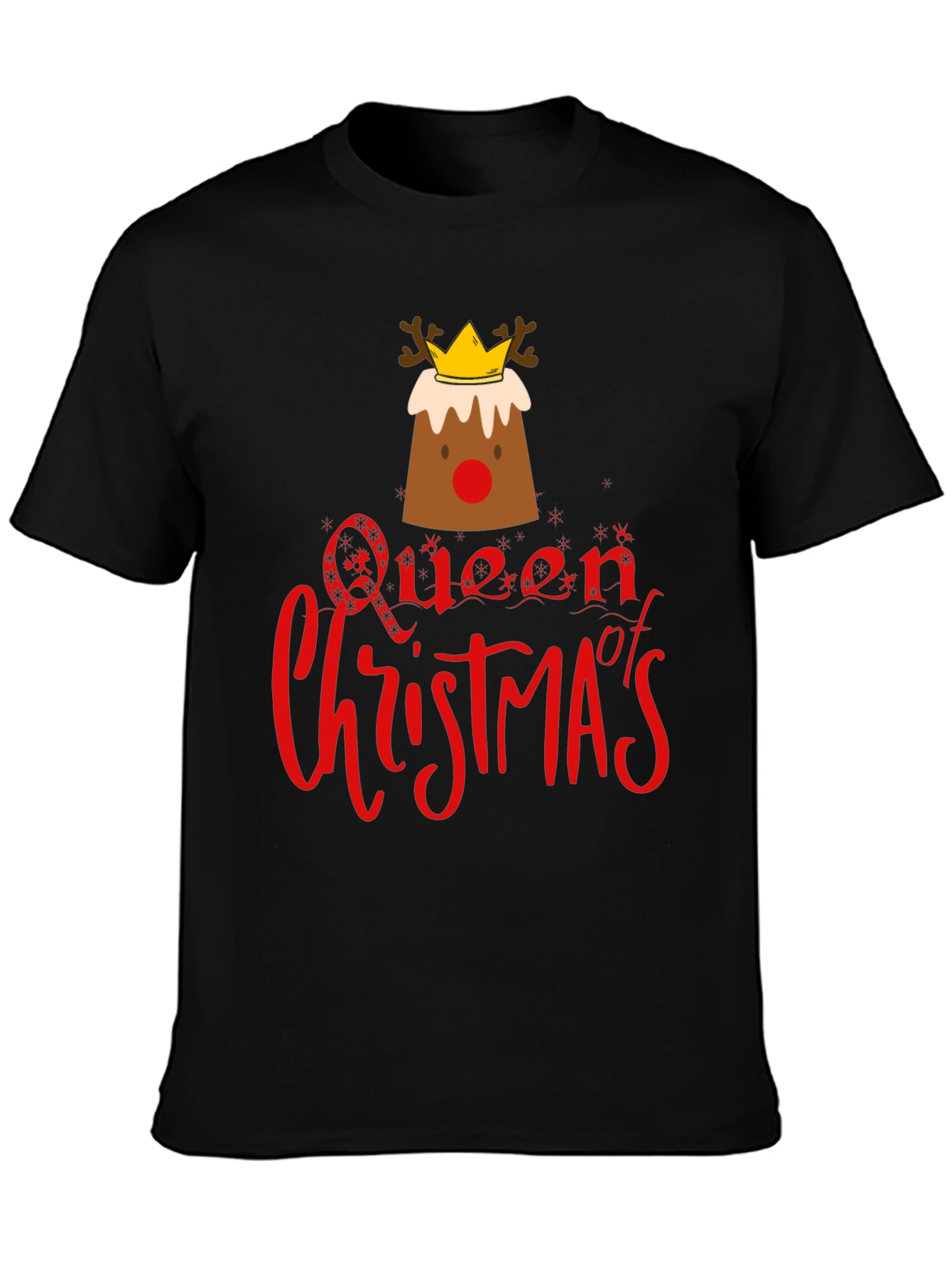 Queen of Christmas T-Shirt Holiday Graphic Tee
