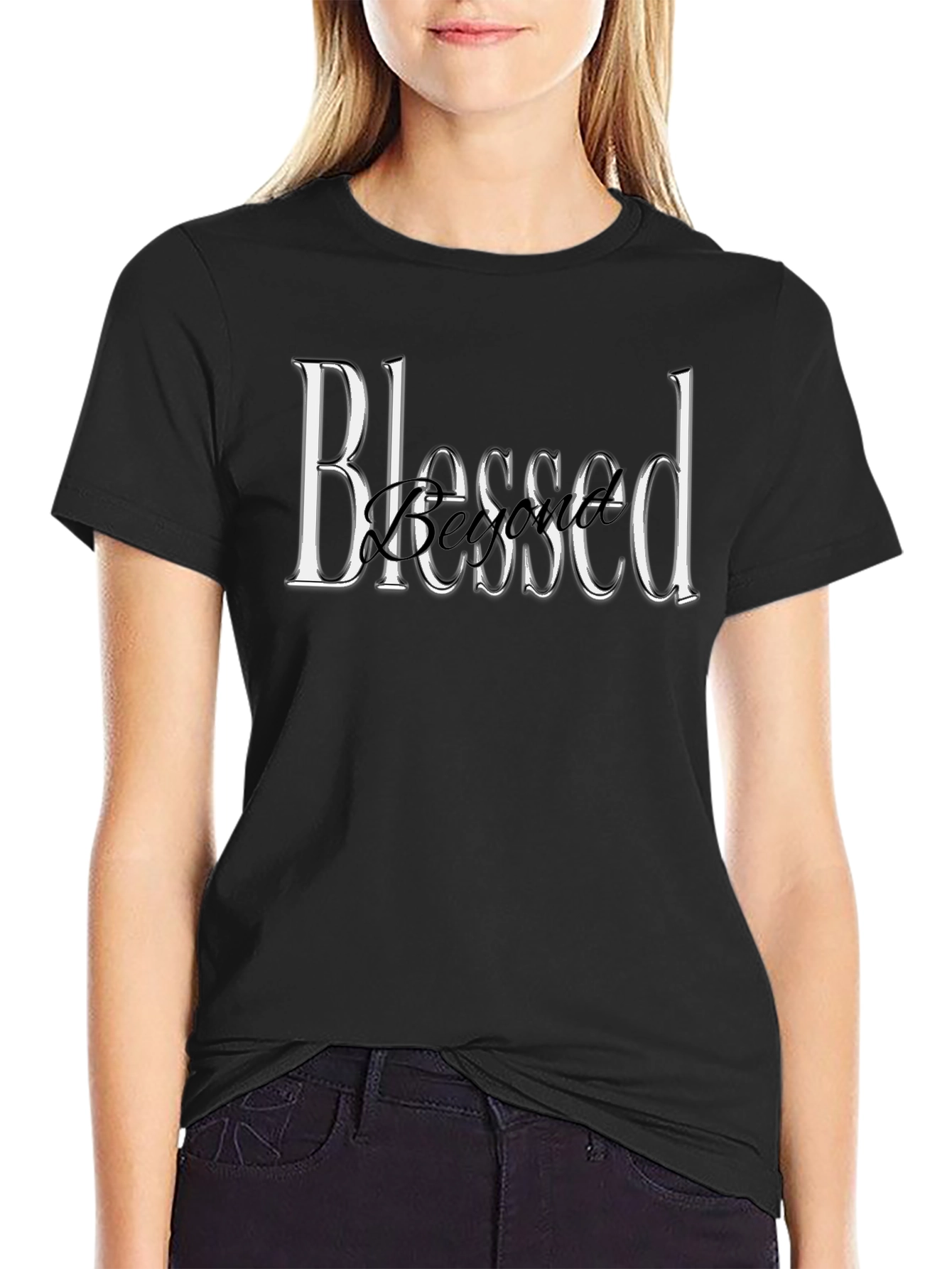 Blessed Beyond Measure Black T-Shirt