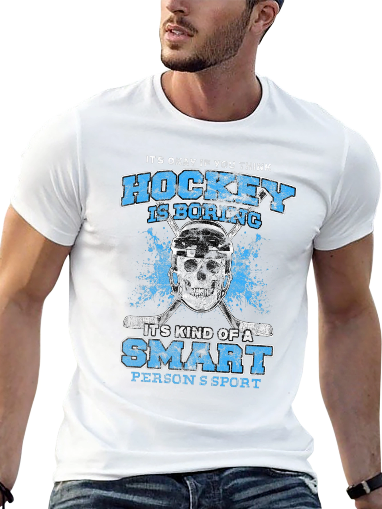 Hockey is a Smart Persons Sport T-Shirt