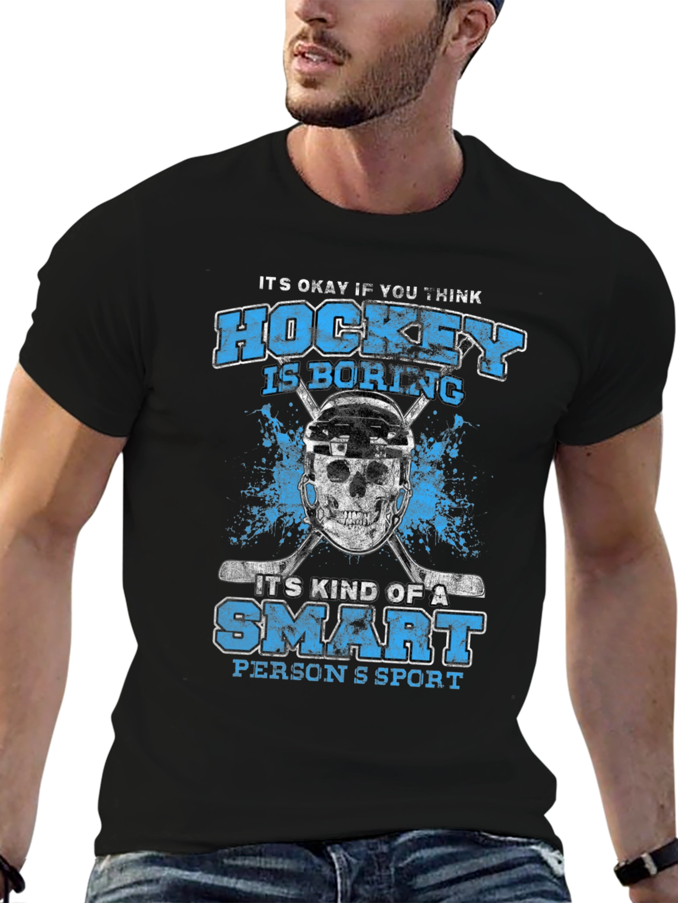 Hockey is a Smart Persons Sport T-Shirt