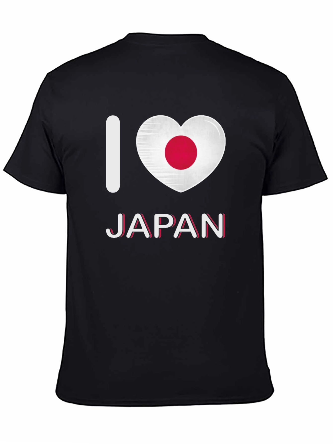 I Love Japan T-Shirt - Black Graphic Tee