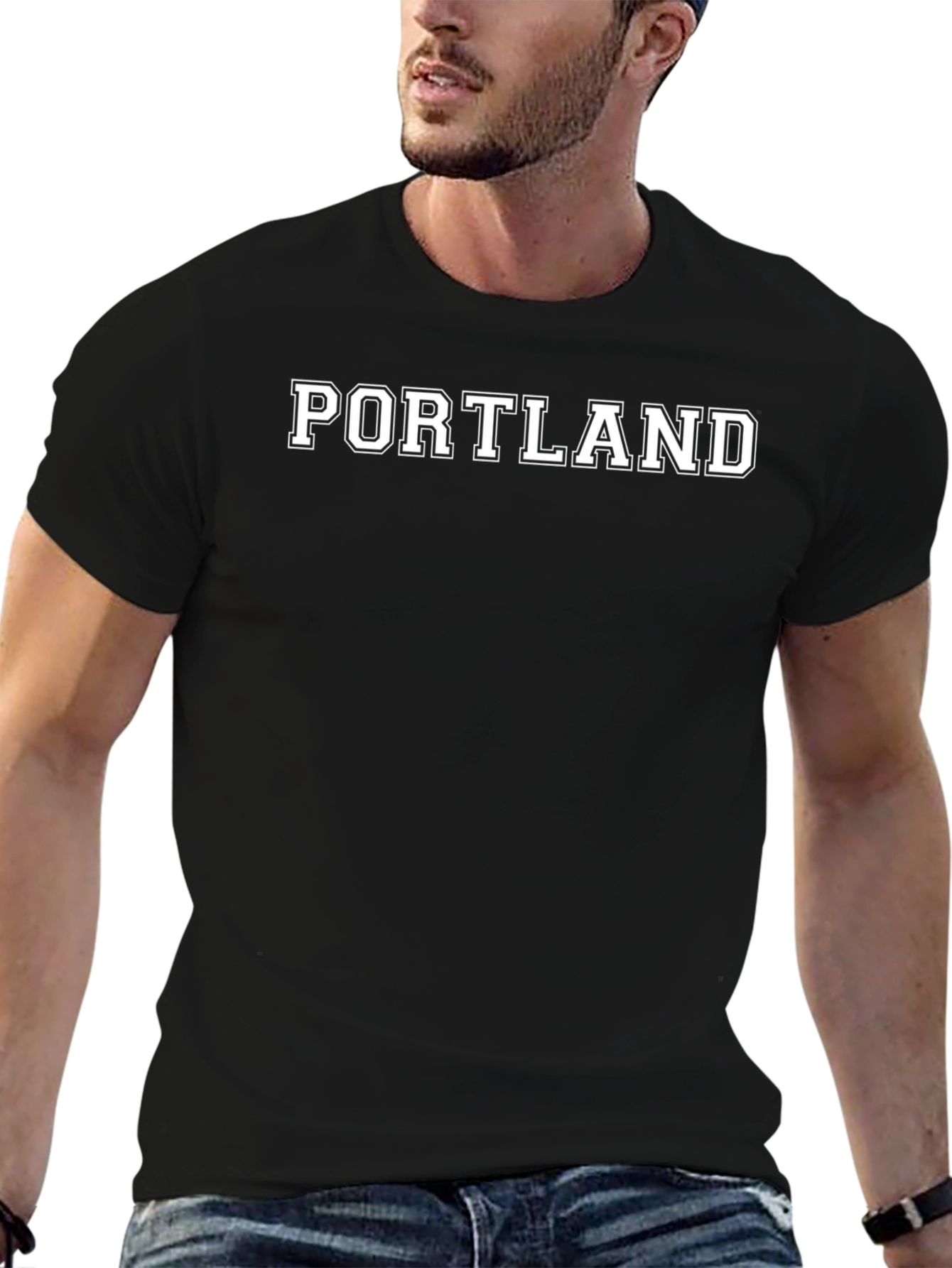 Portland Graphic Tee - Black