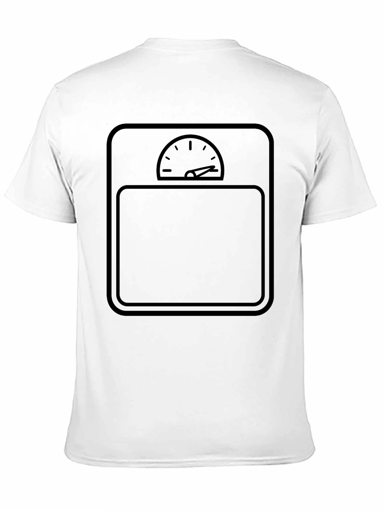 Weight Scale Graphic T-Shirt