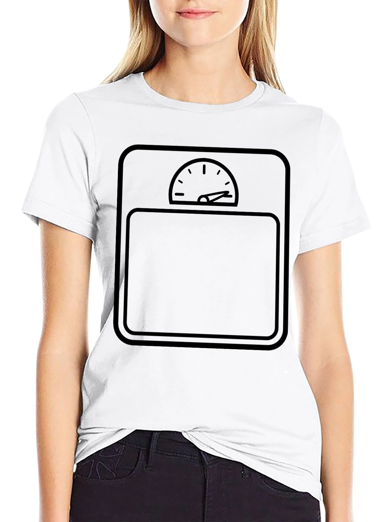 Weight Scale Graphic T-Shirt