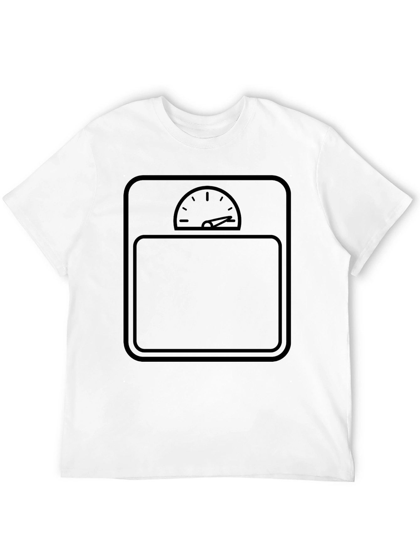 Weight Scale Graphic T-Shirt