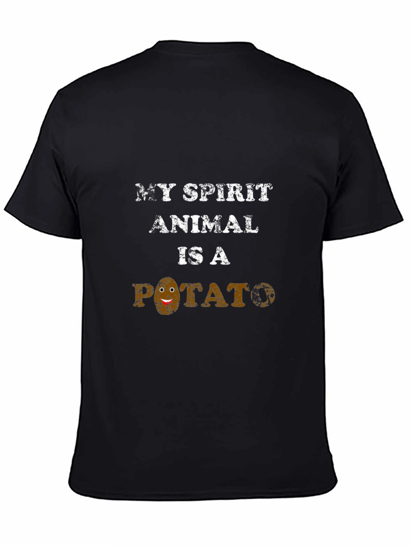 My Spirit Animal Is A Potato Funny T-Shirt