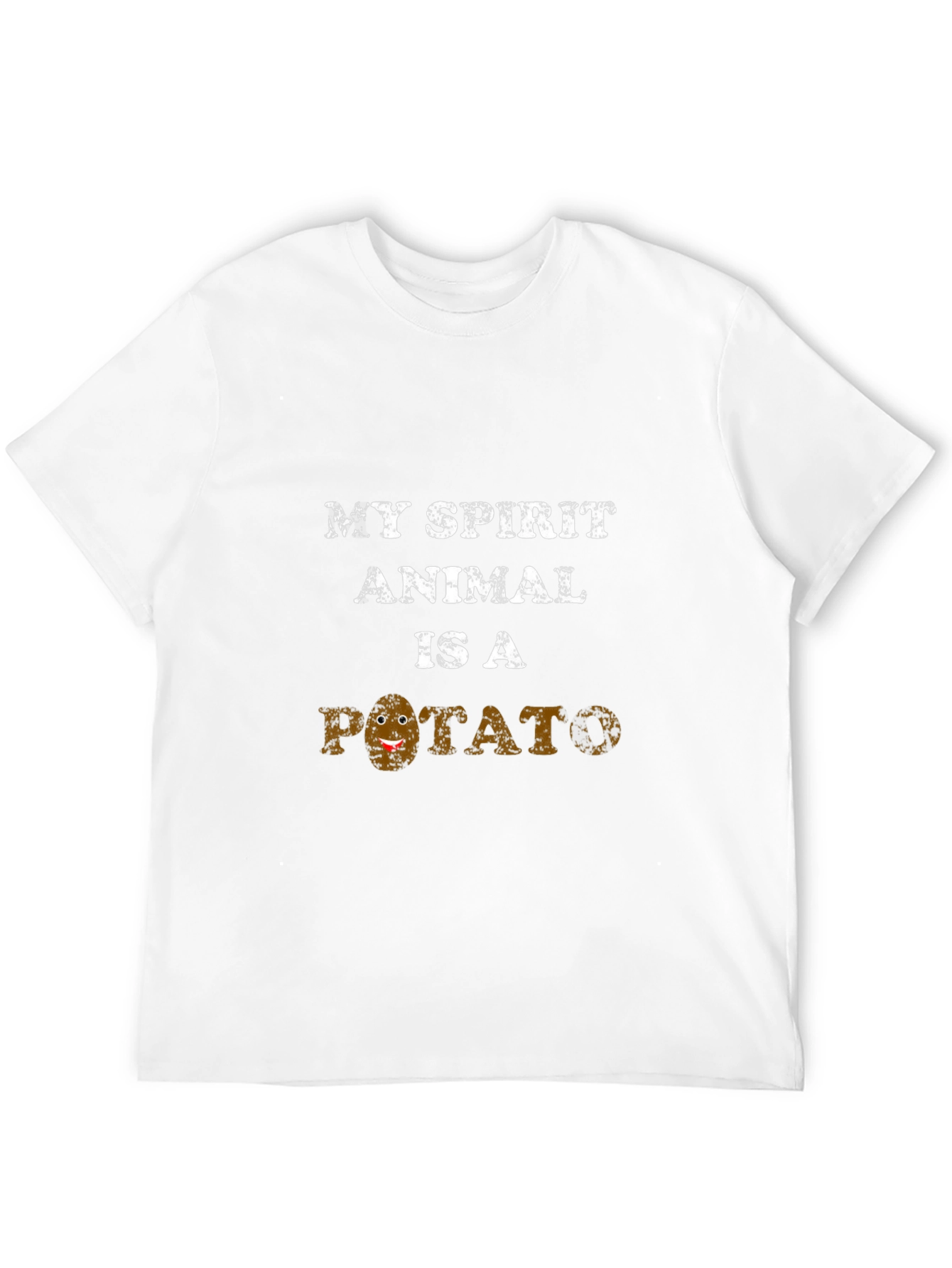 My Spirit Animal Is A Potato Funny T-Shirt