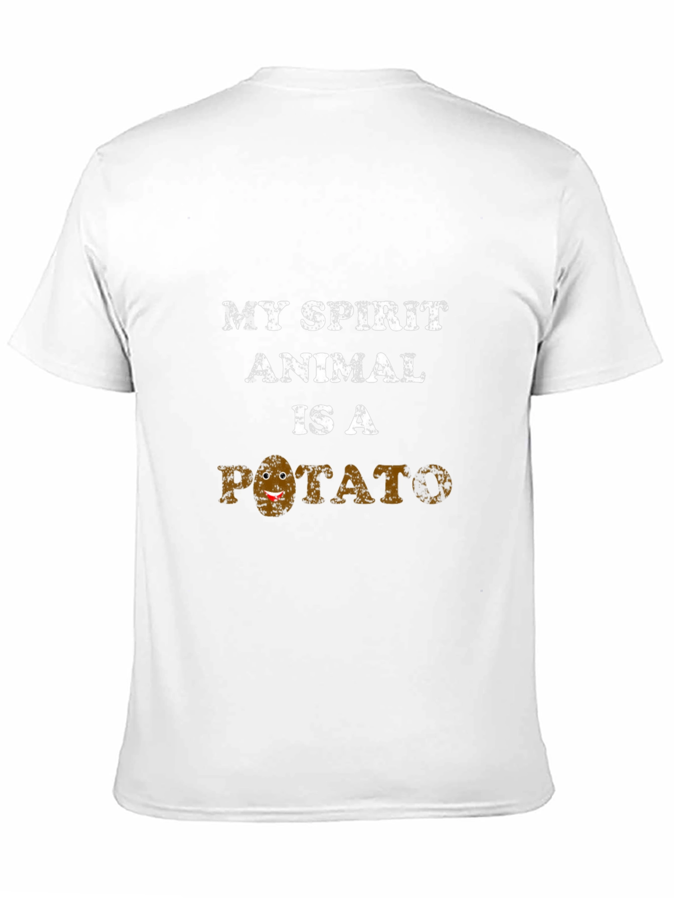 My Spirit Animal Is A Potato Funny T-Shirt