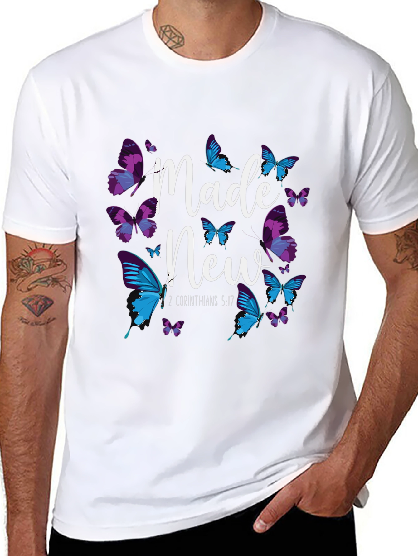 Made New Butterfly Graphic Tee