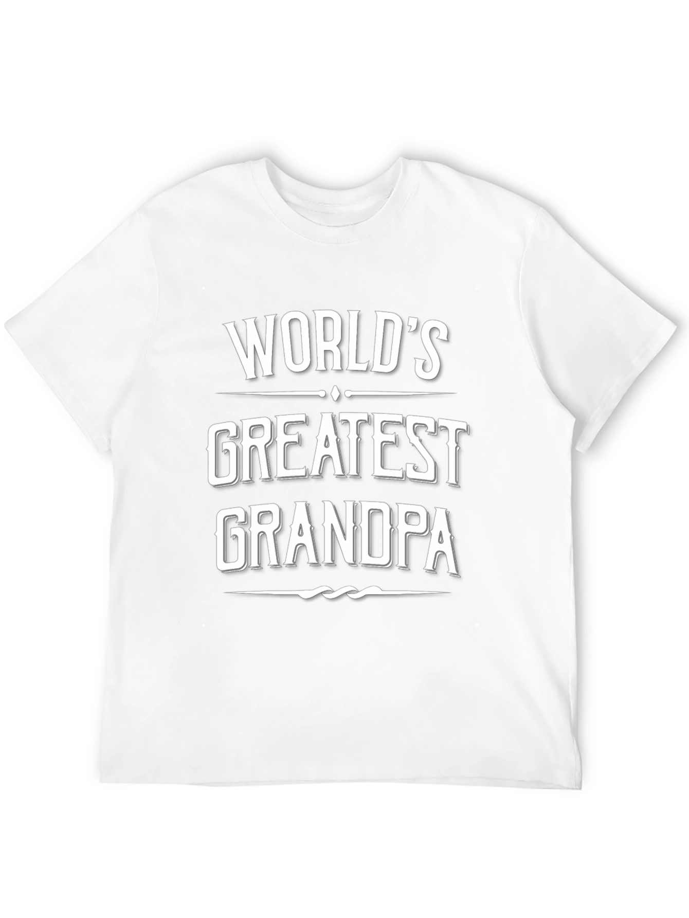Worlds Greatest Grandpa Black T-Shirt