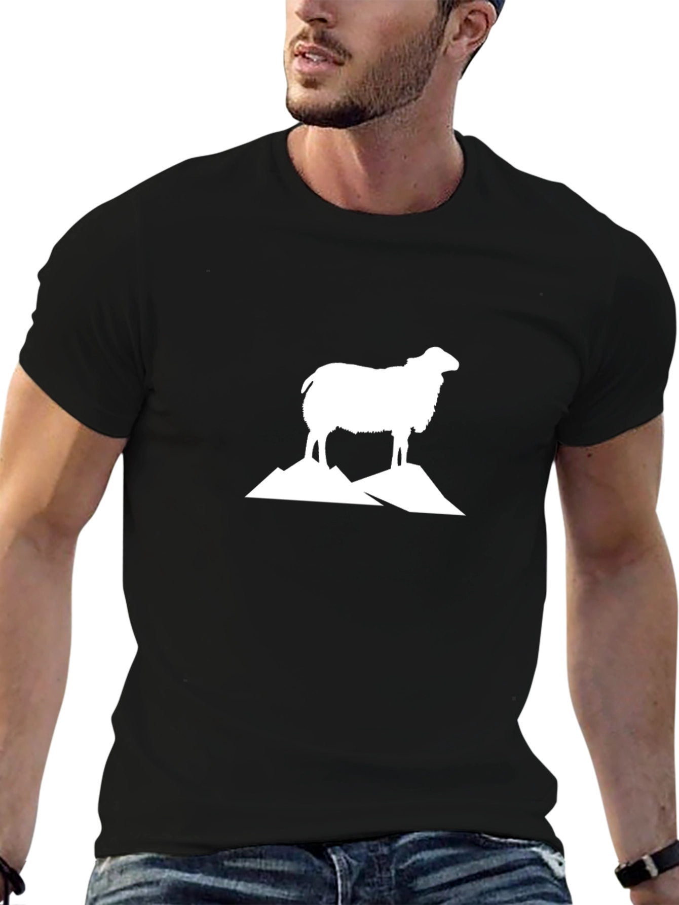 Mens Black Sheep Mountain Graphic Tee