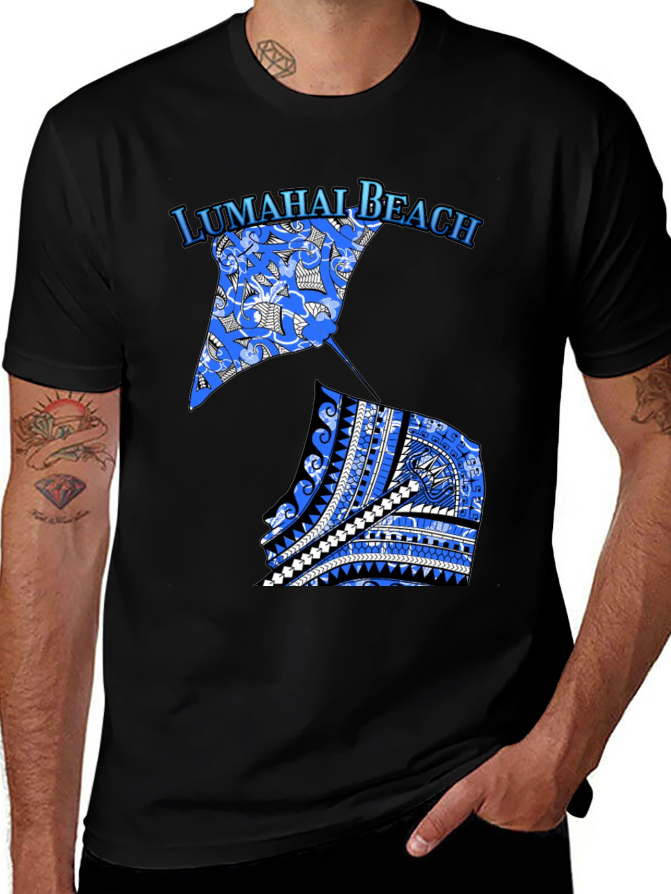 Lumahai Beach Graphic T-Shirt