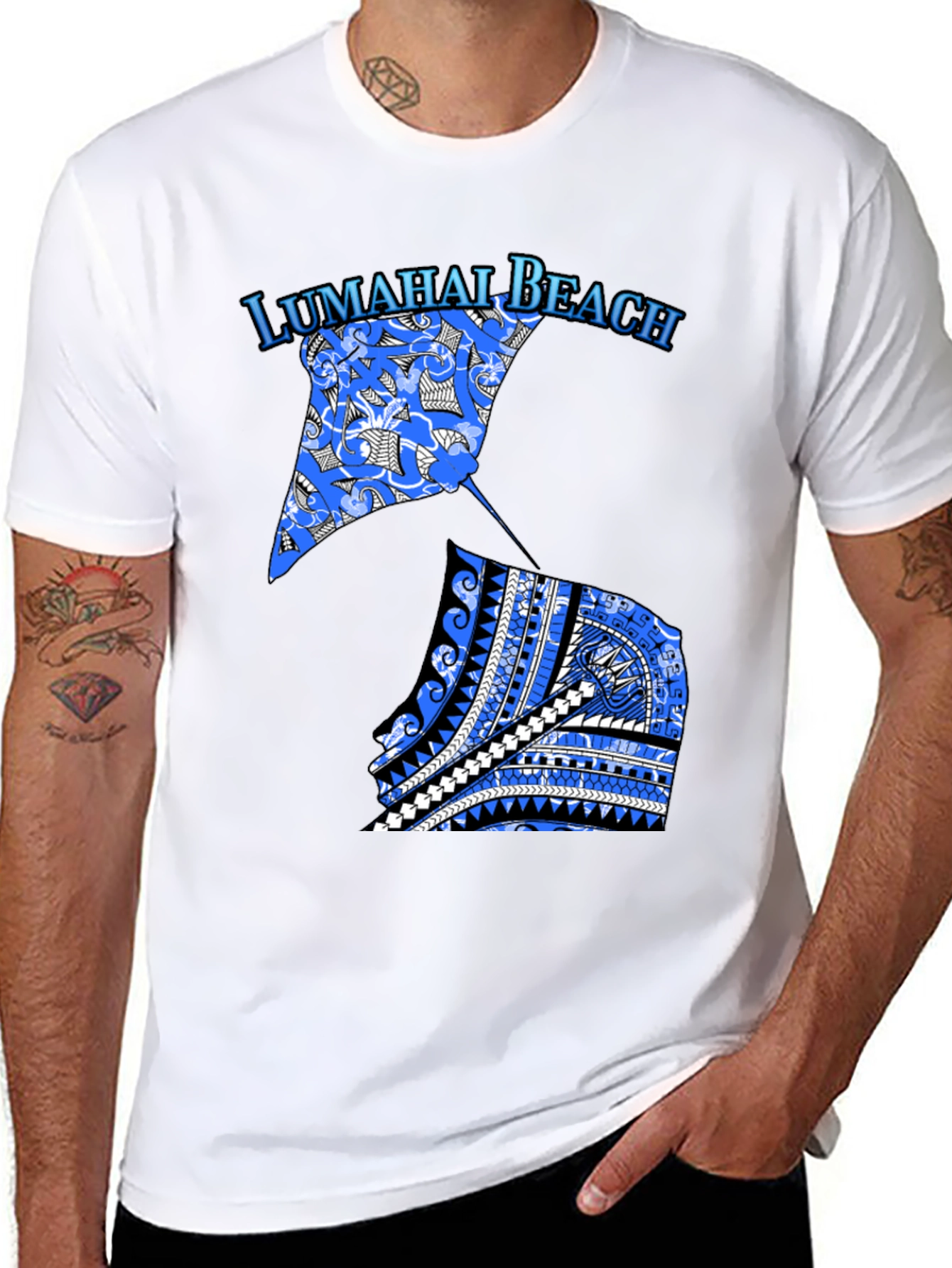 Lumahai Beach Graphic T-Shirt