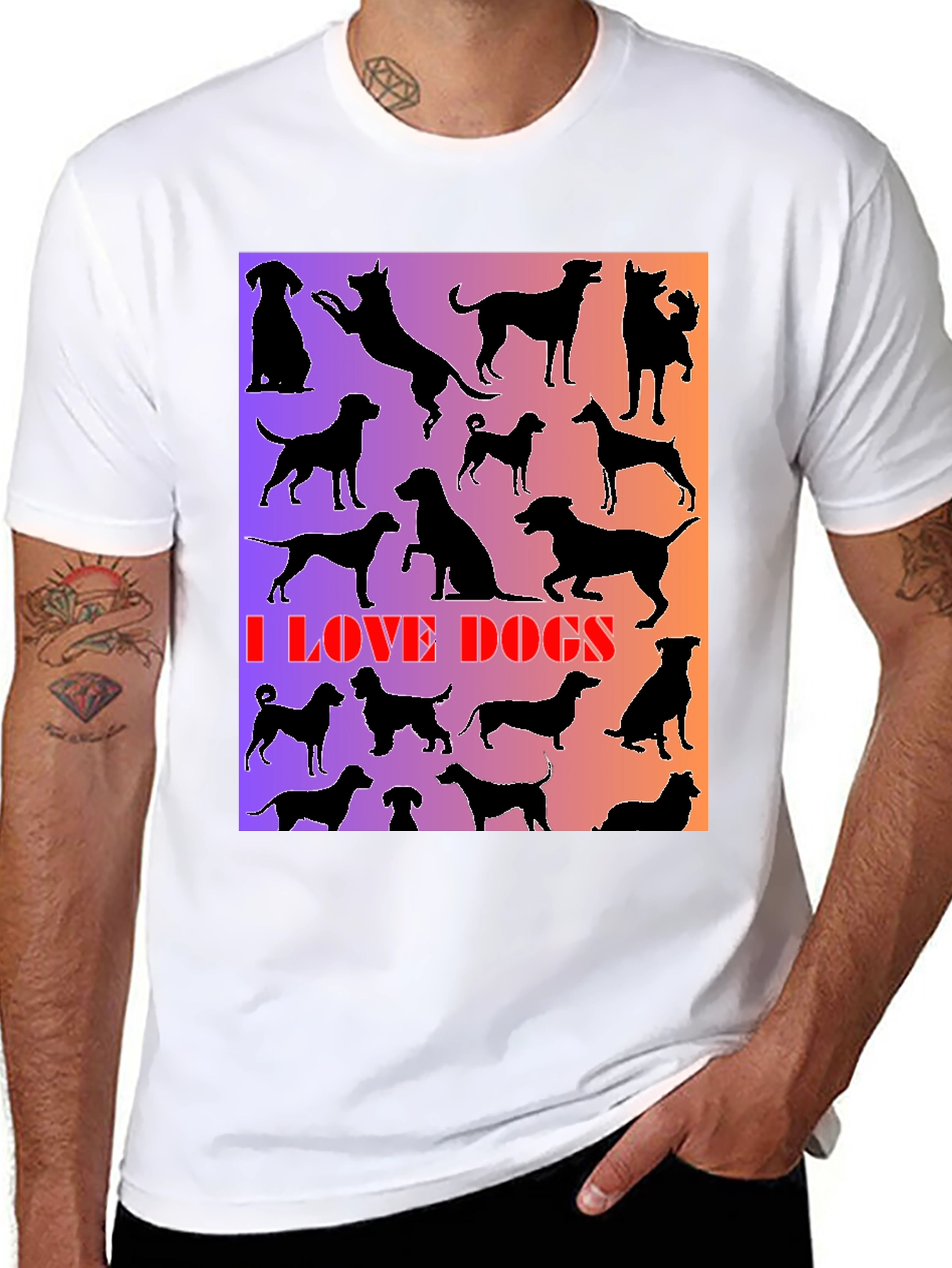I Love Dogs T-Shirt
