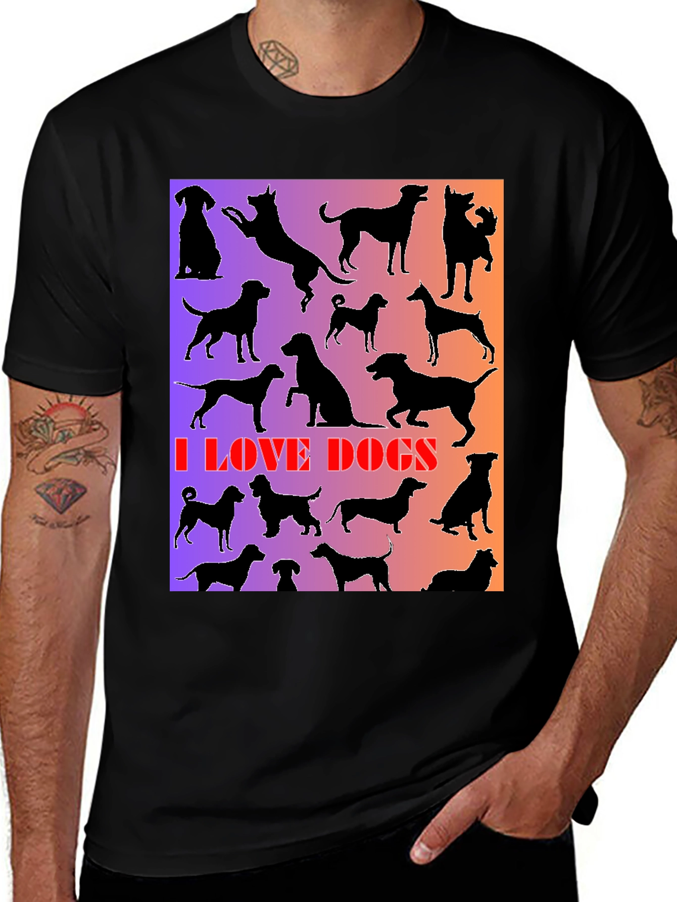 I Love Dogs T-Shirt