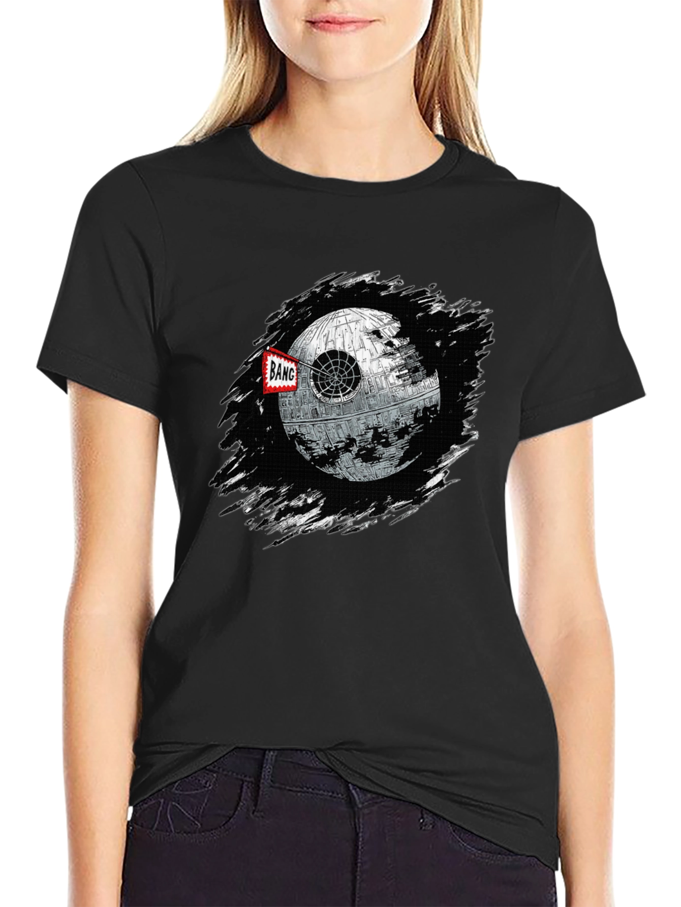 Death Star Bang Graphic Tee