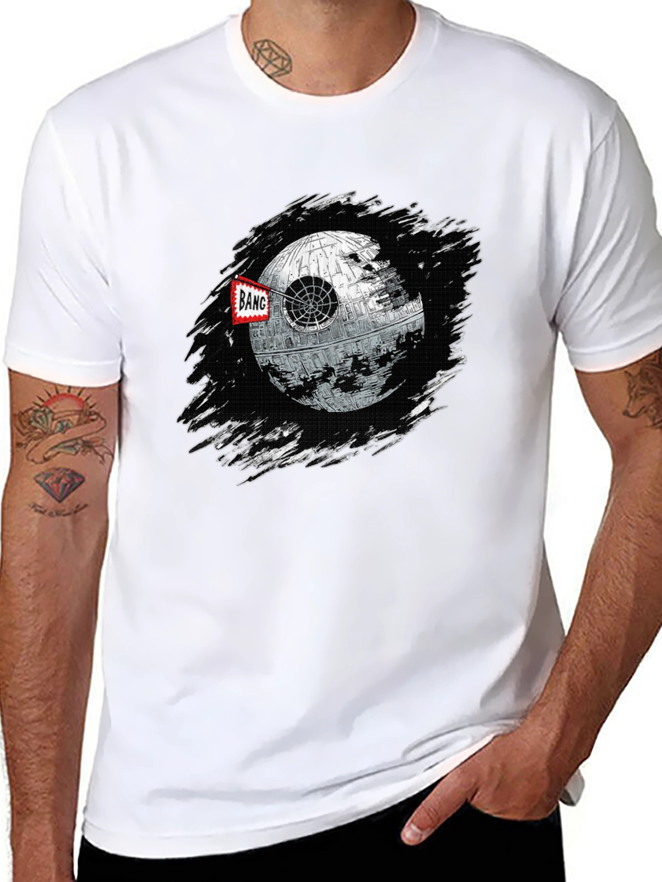 Death Star Bang Graphic Tee