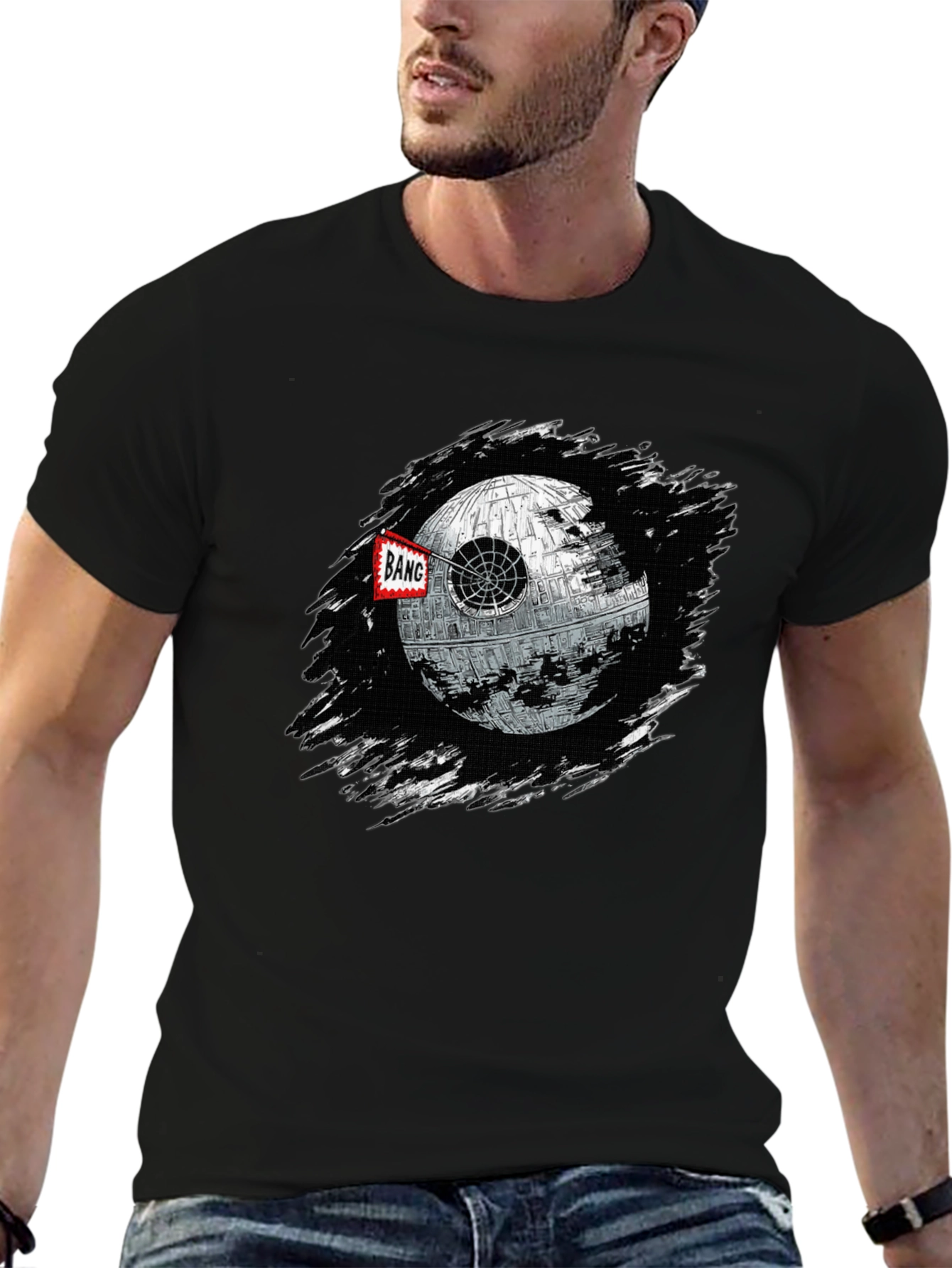 Death Star Bang Graphic Tee