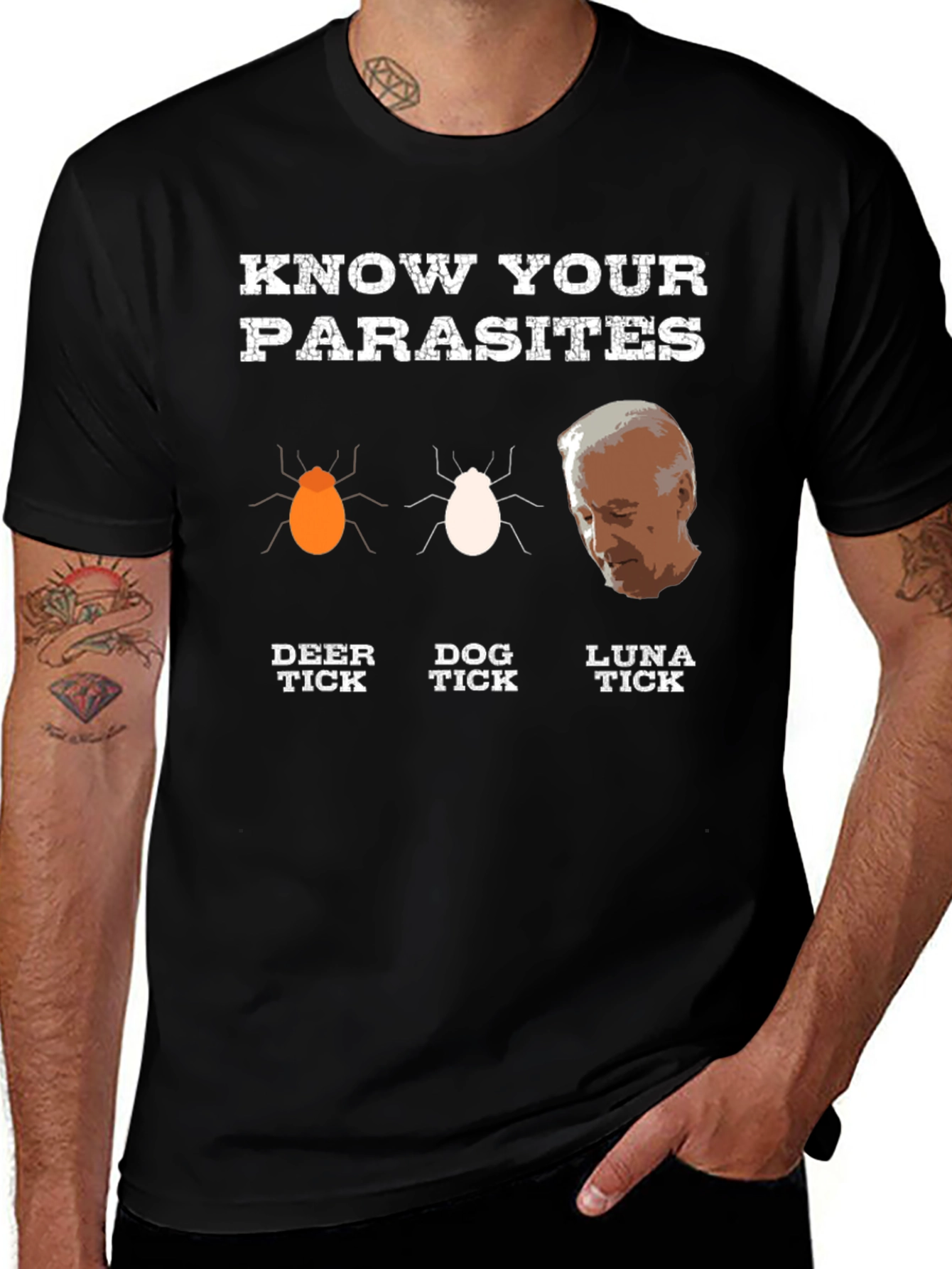 Know Your Parasites Graphic Novelty T-Shirt