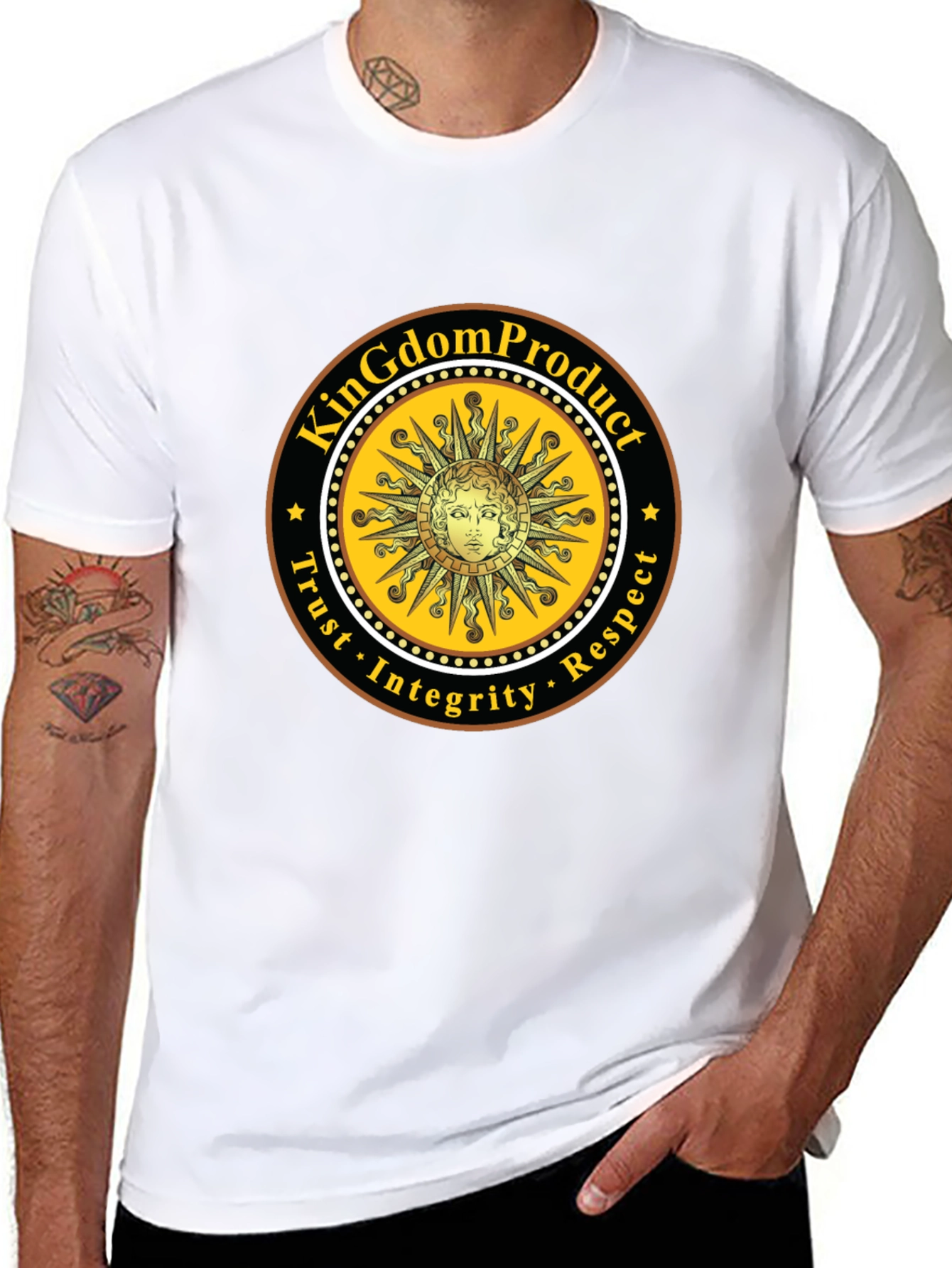 Kingdom Product T-Shirt - Trust Integrity Respect