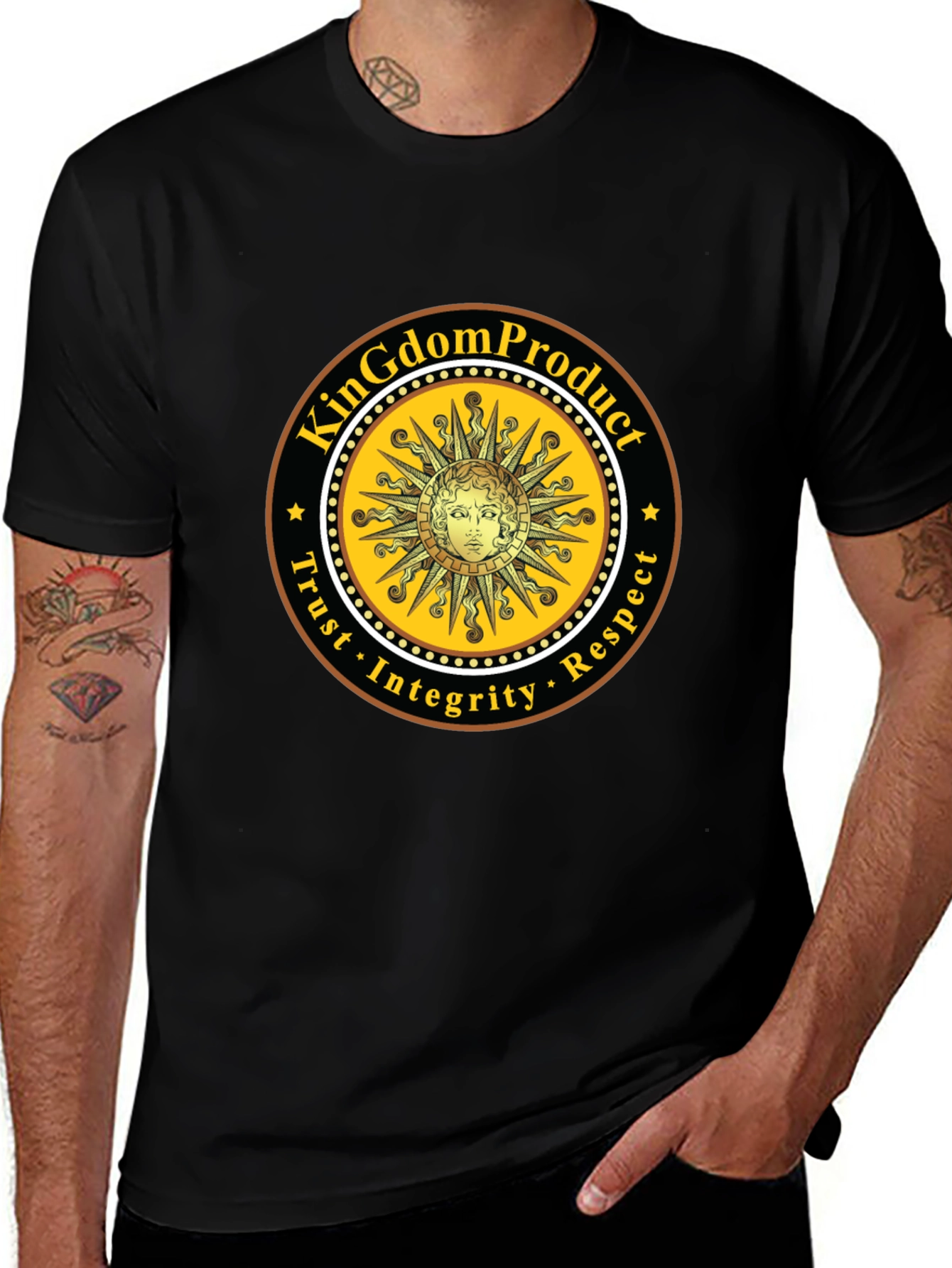 Kingdom Product T-Shirt - Trust Integrity Respect