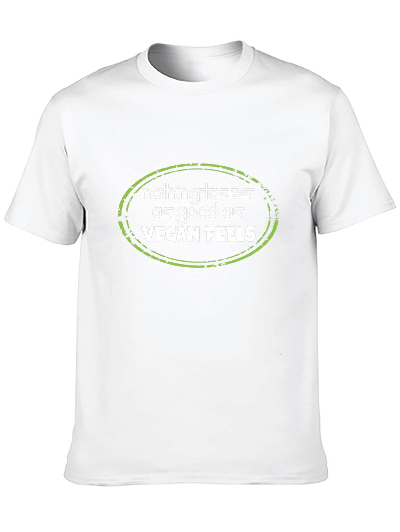 Vegan Feels Graphic Tee - Unisex Black T-Shirt