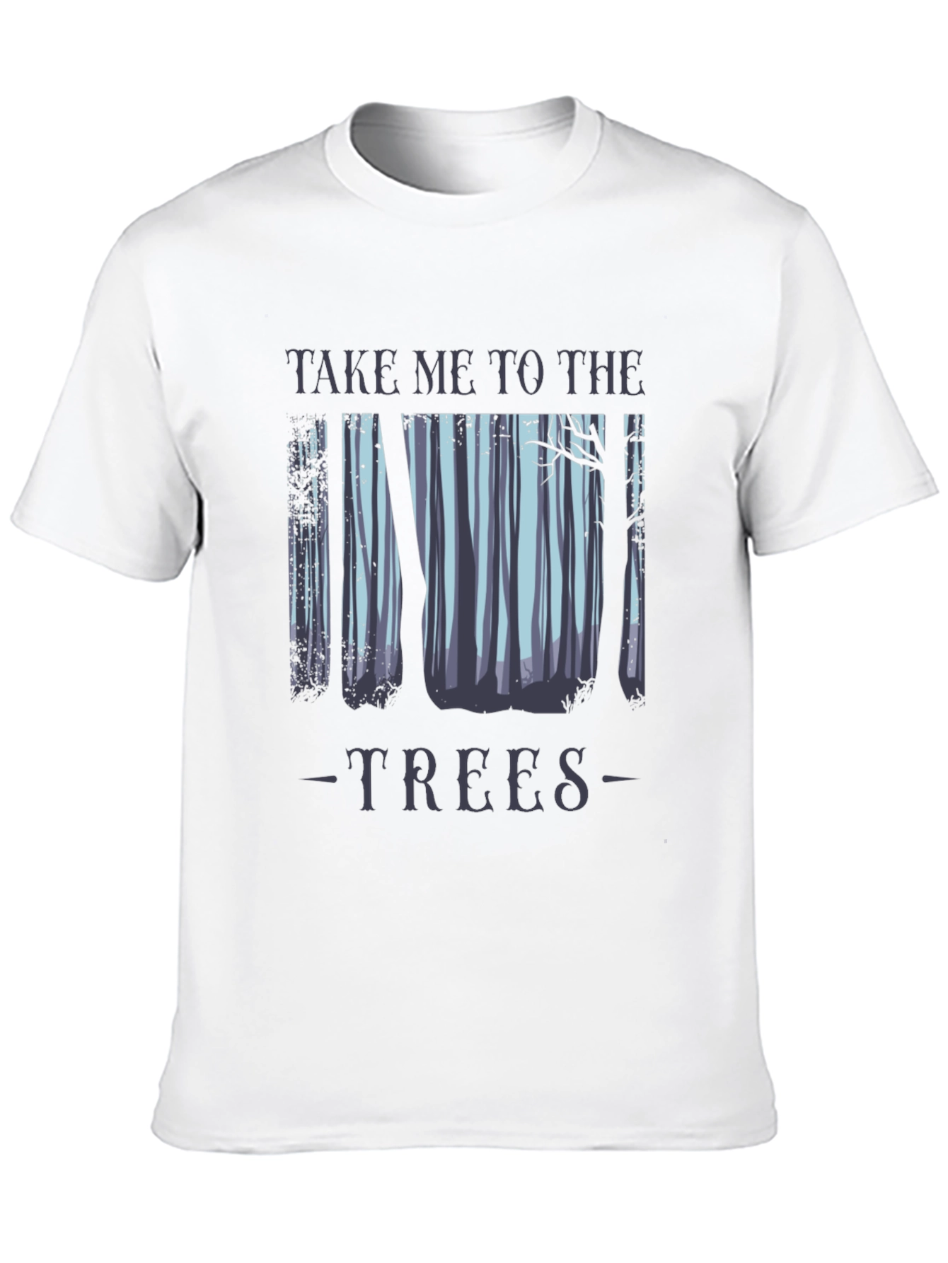 Take Me To The Trees Black T-Shirt
