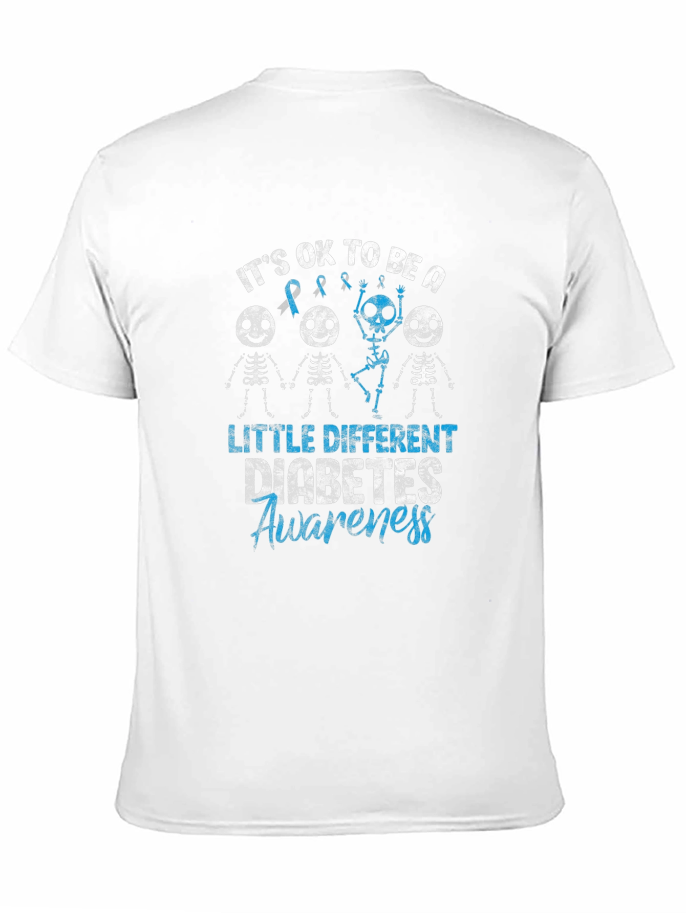 Diabetes Awareness Skeleton T-Shirt