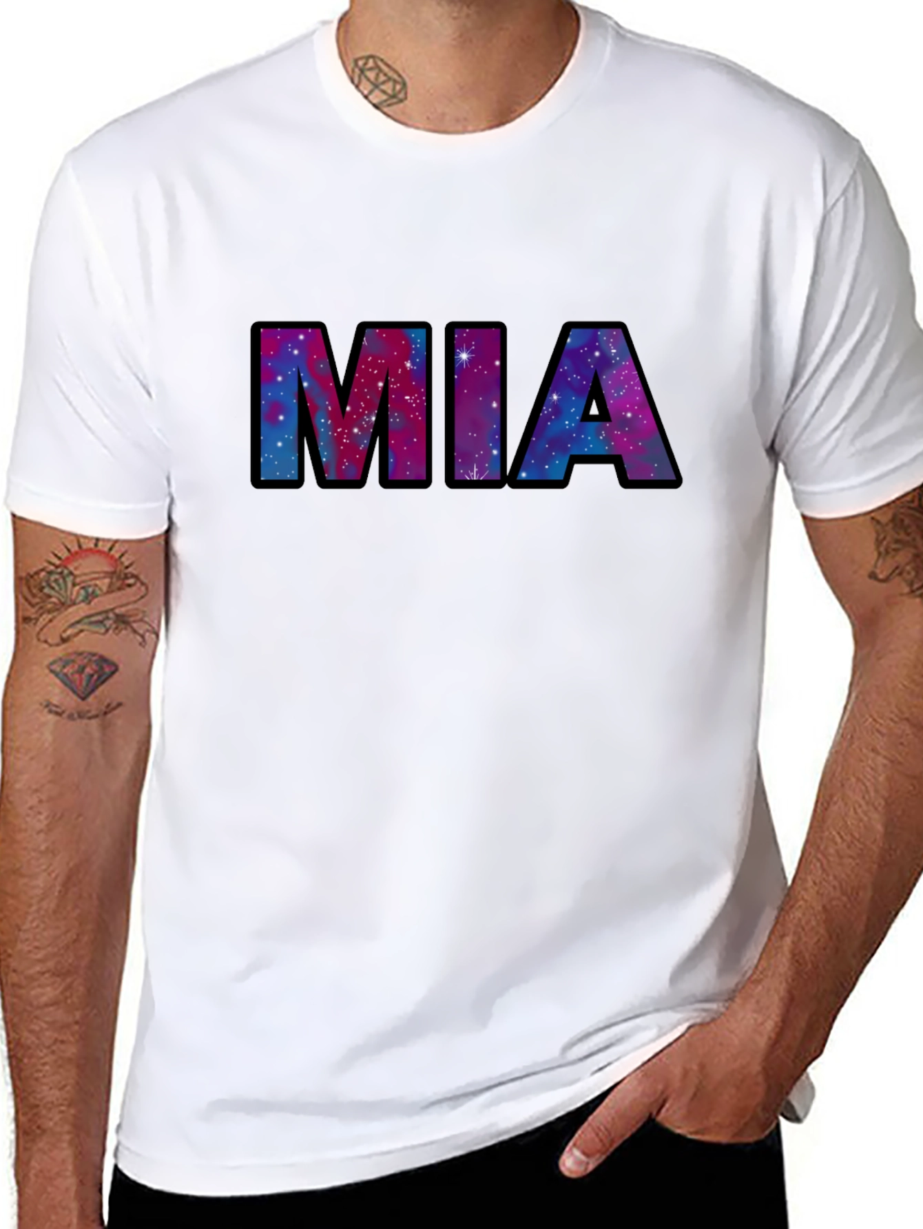 Galaxy MIA T-Shirt - Trendy Graphic Tee