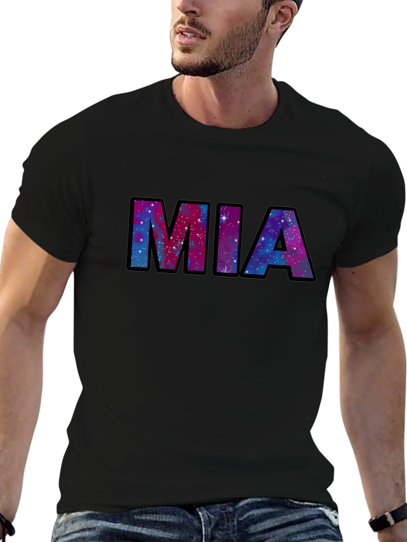 Galaxy MIA T-Shirt - Trendy Graphic Tee