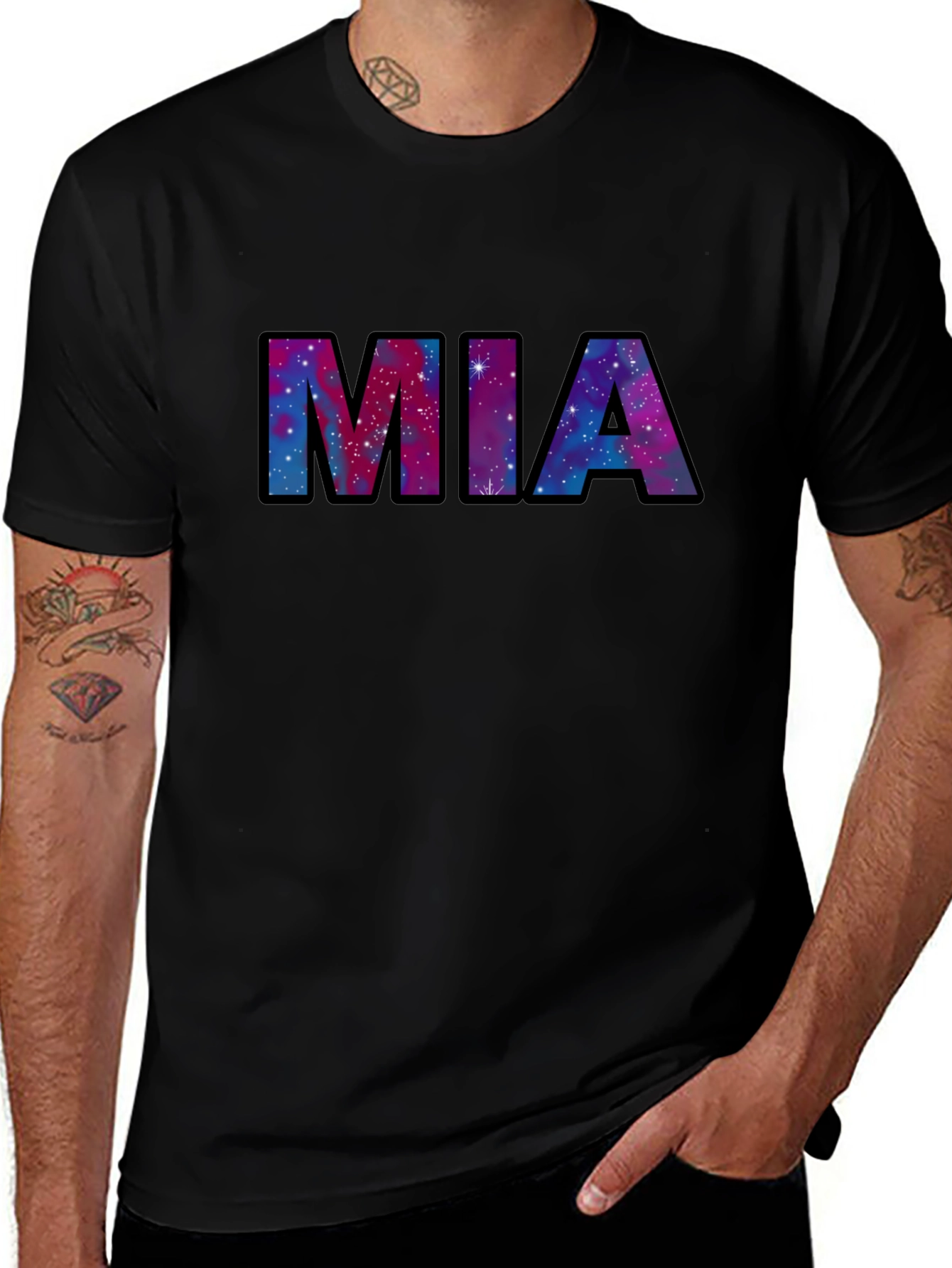 Galaxy MIA T-Shirt - Trendy Graphic Tee