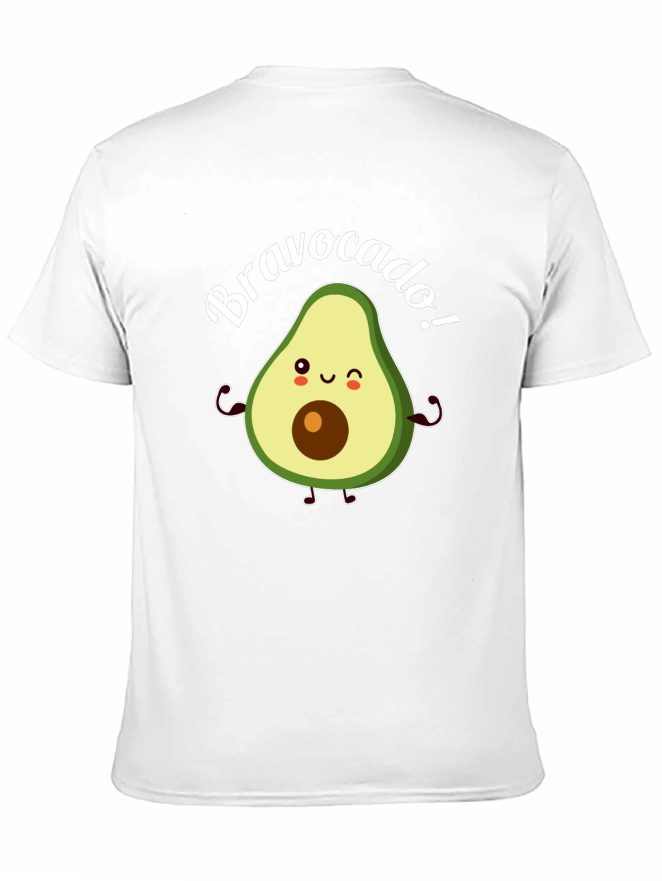 Bravo-cado! Funny Avocado Graphic T-Shirt