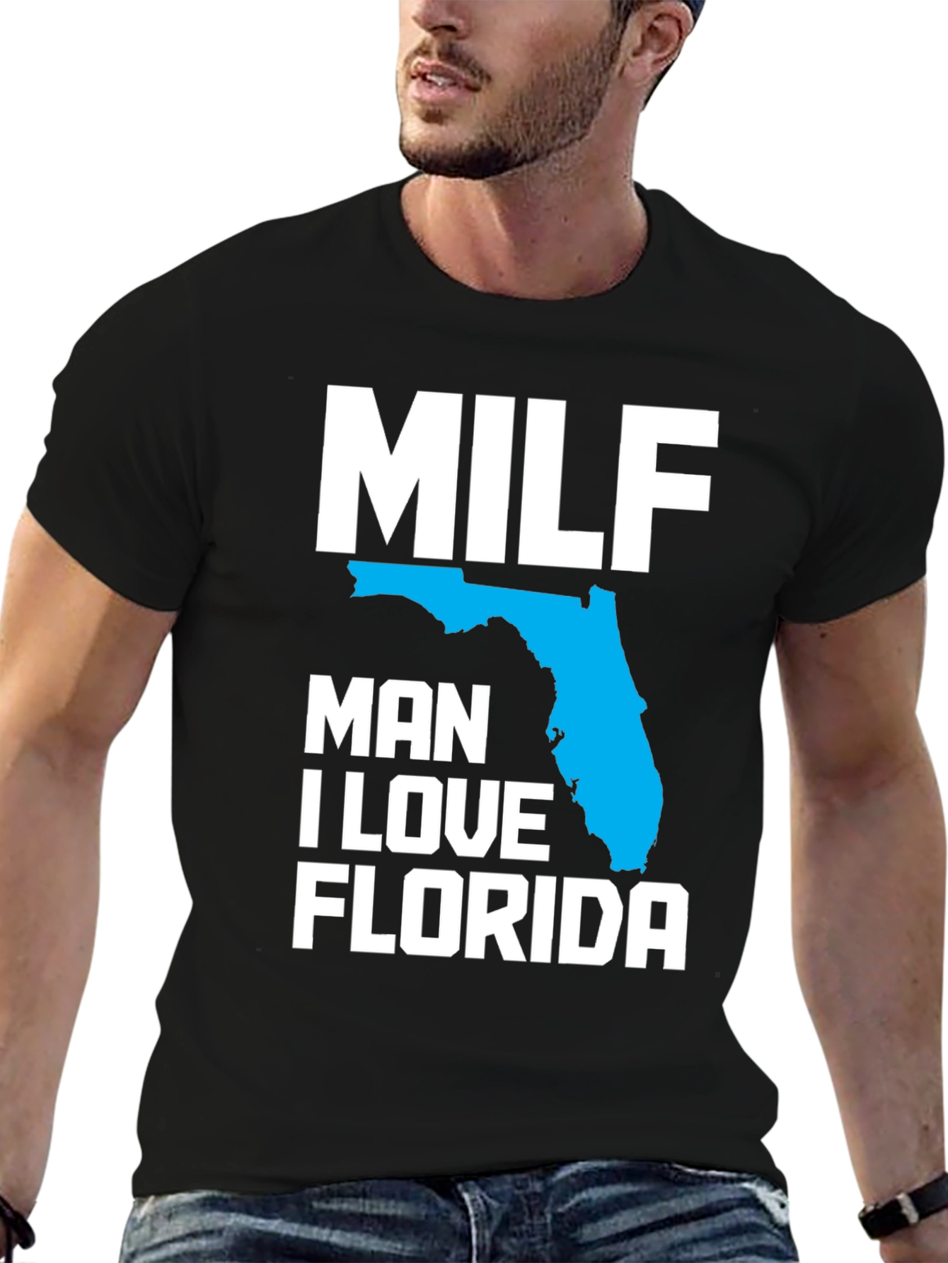 MILF Man I Love Florida Graphic T-Shirt