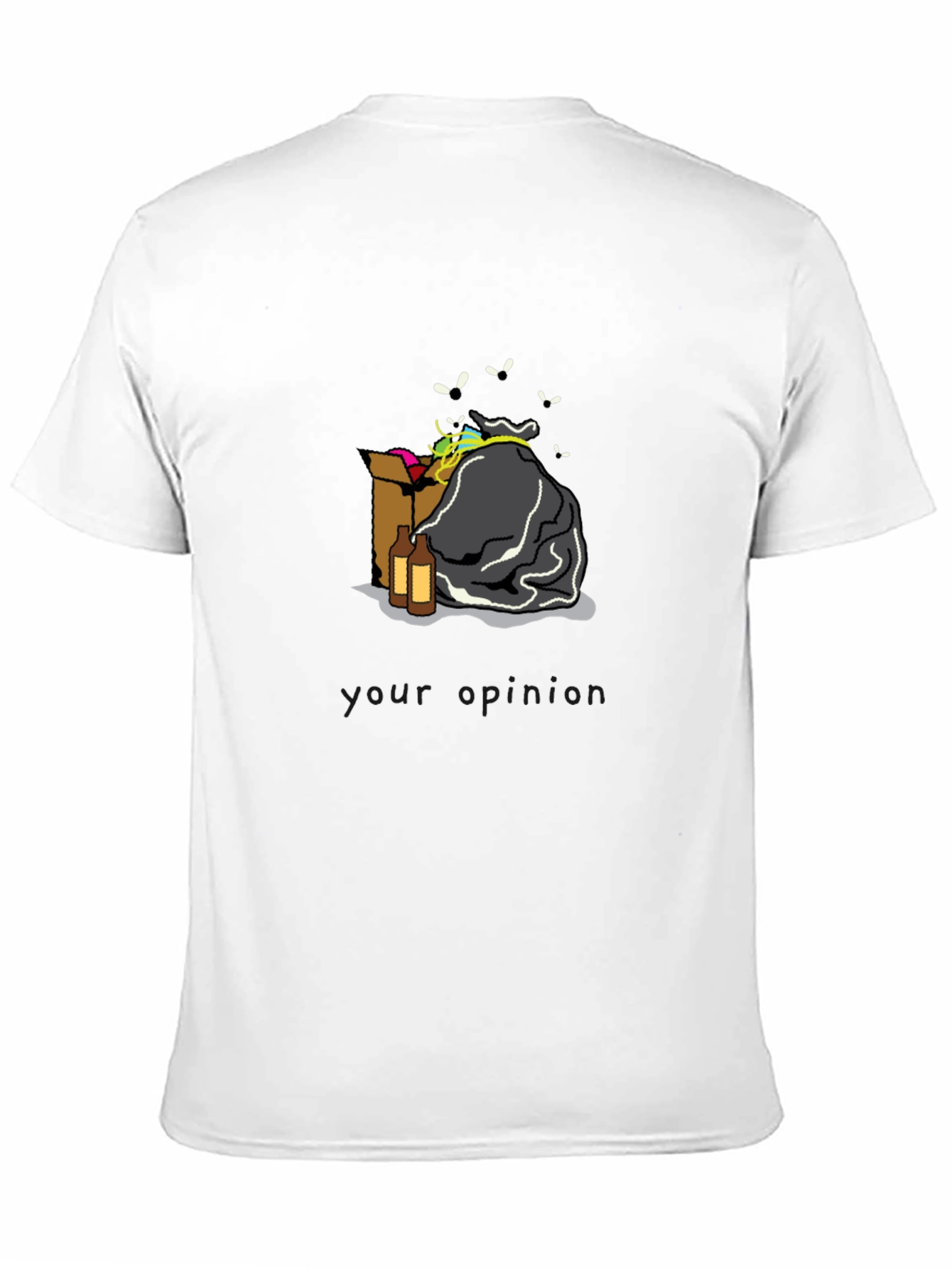 Trash Pile T-Shirt - Black Graphic Tee