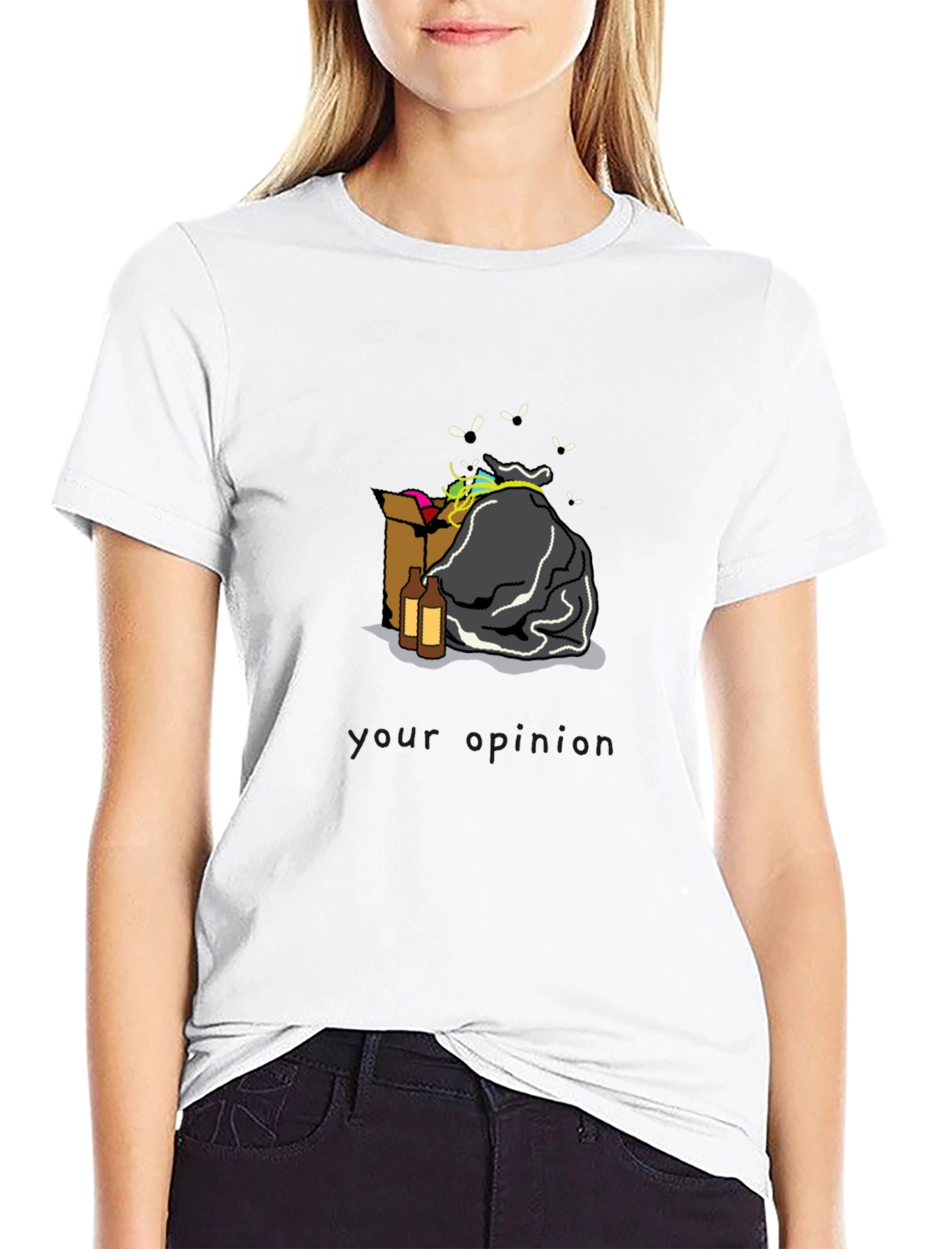 Trash Pile T-Shirt - Black Graphic Tee