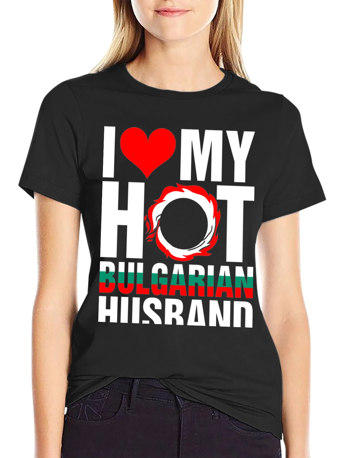 I Love My Hot Bulgarian Husband T-Shirt