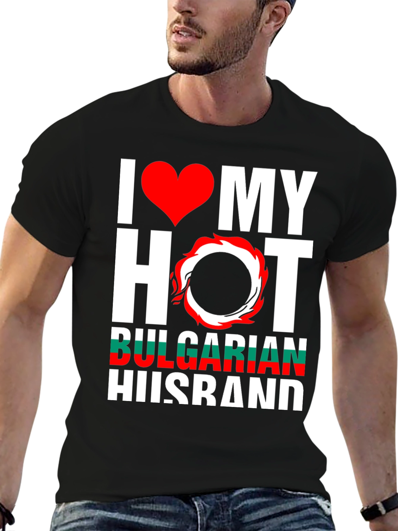 I Love My Hot Bulgarian Husband T-Shirt