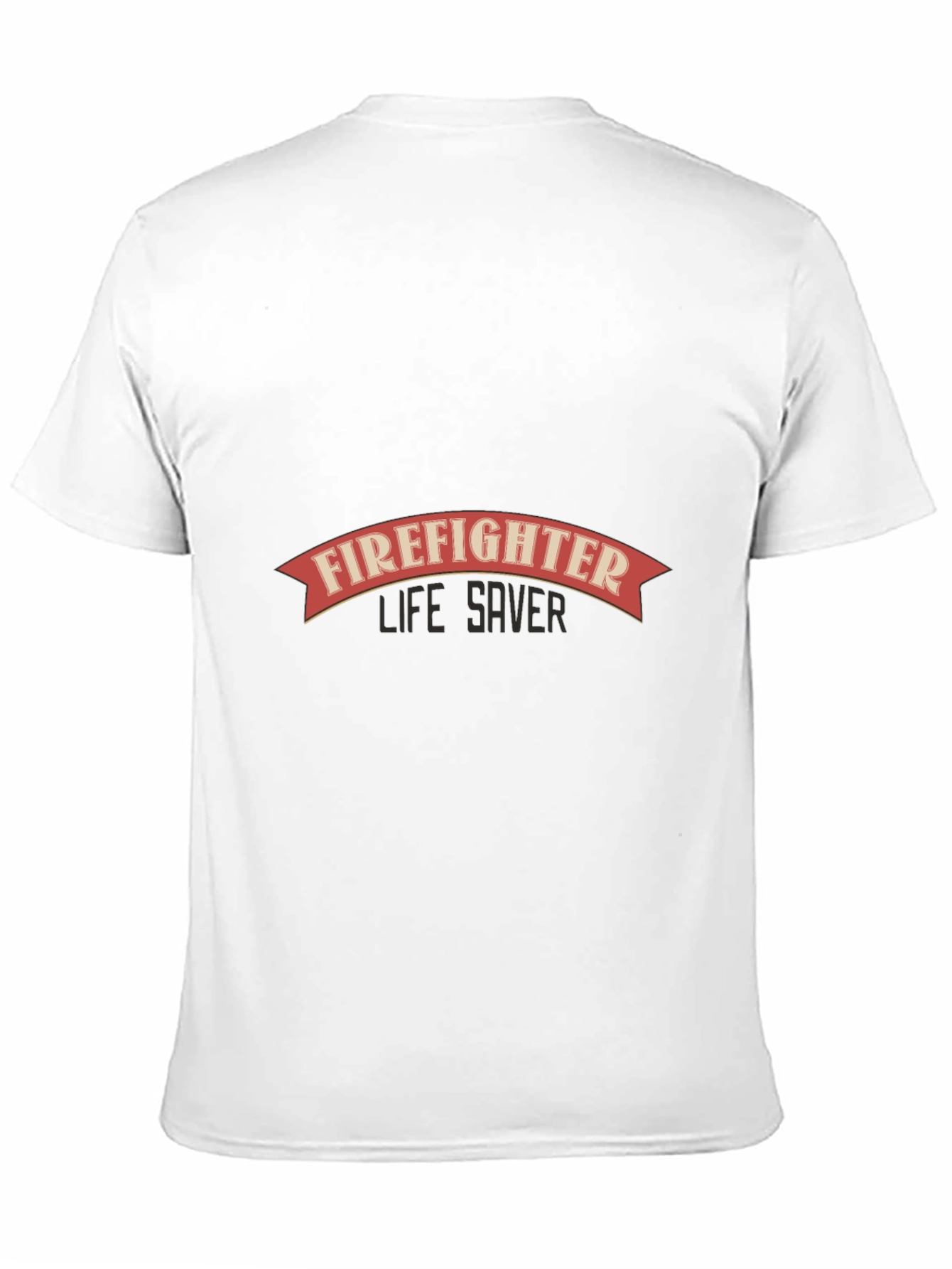 Firefighter Life Saver Graphic Tee