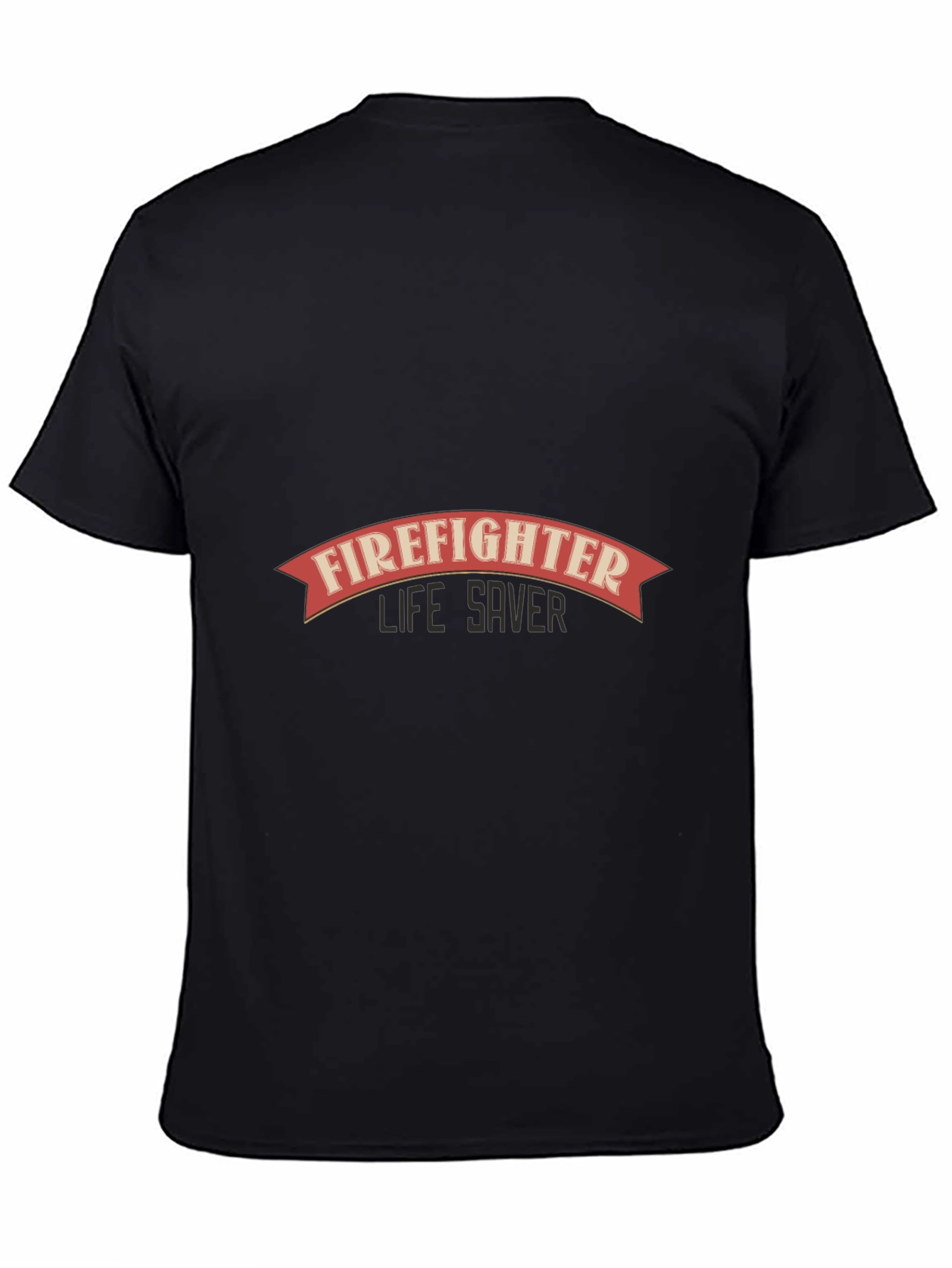 Firefighter Life Saver Graphic Tee