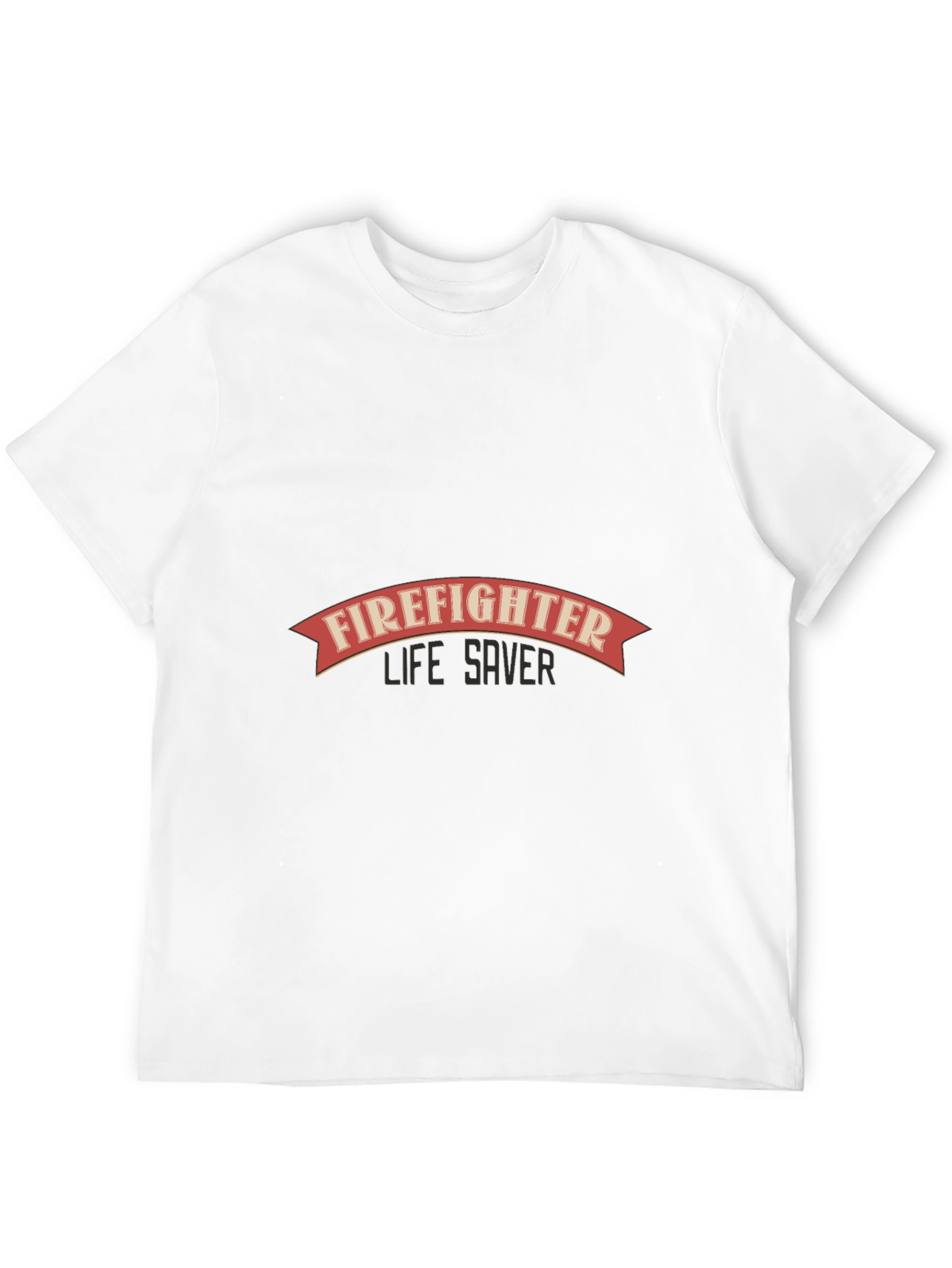 Firefighter Life Saver Graphic Tee