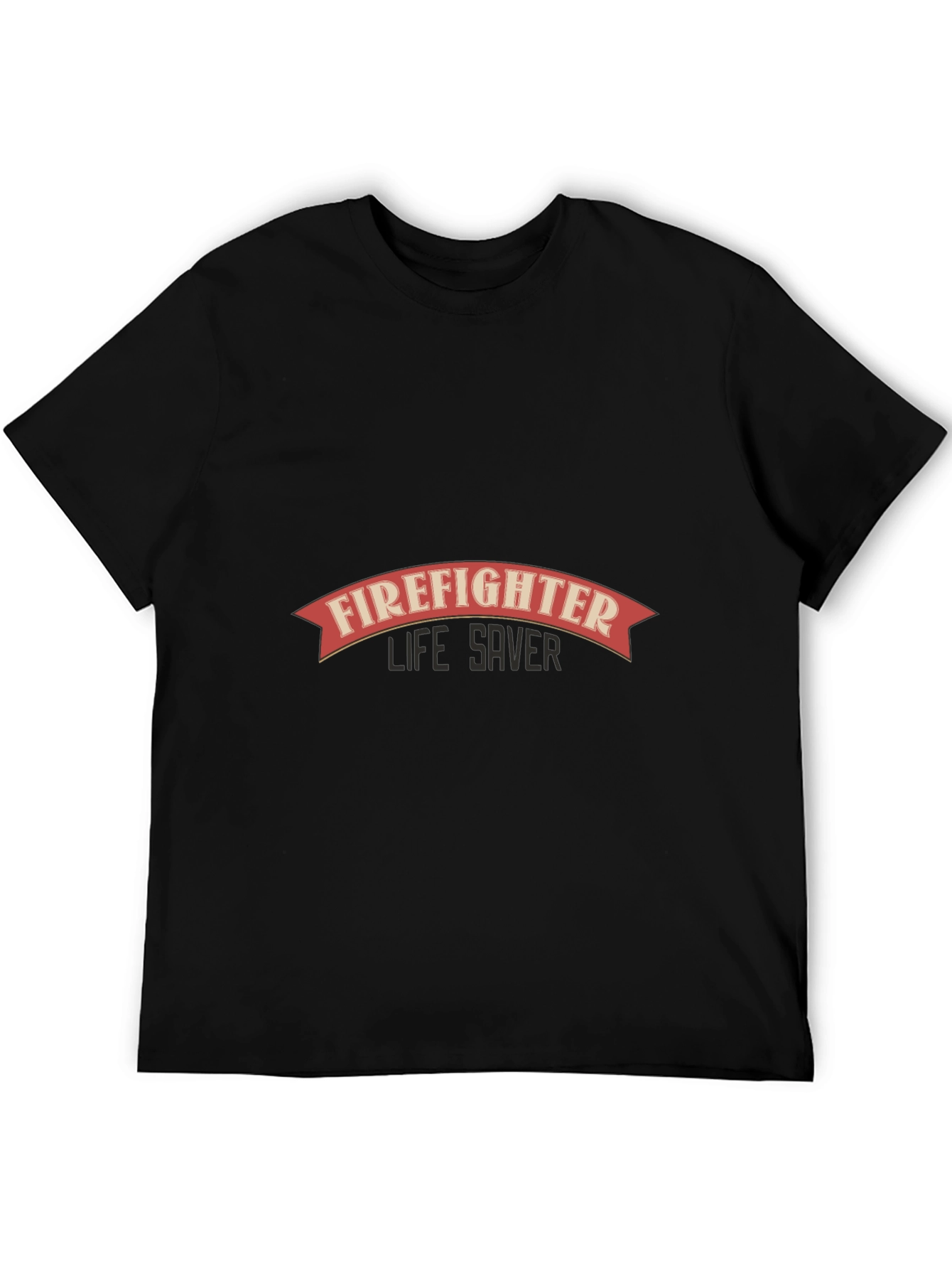 Firefighter Life Saver Graphic Tee