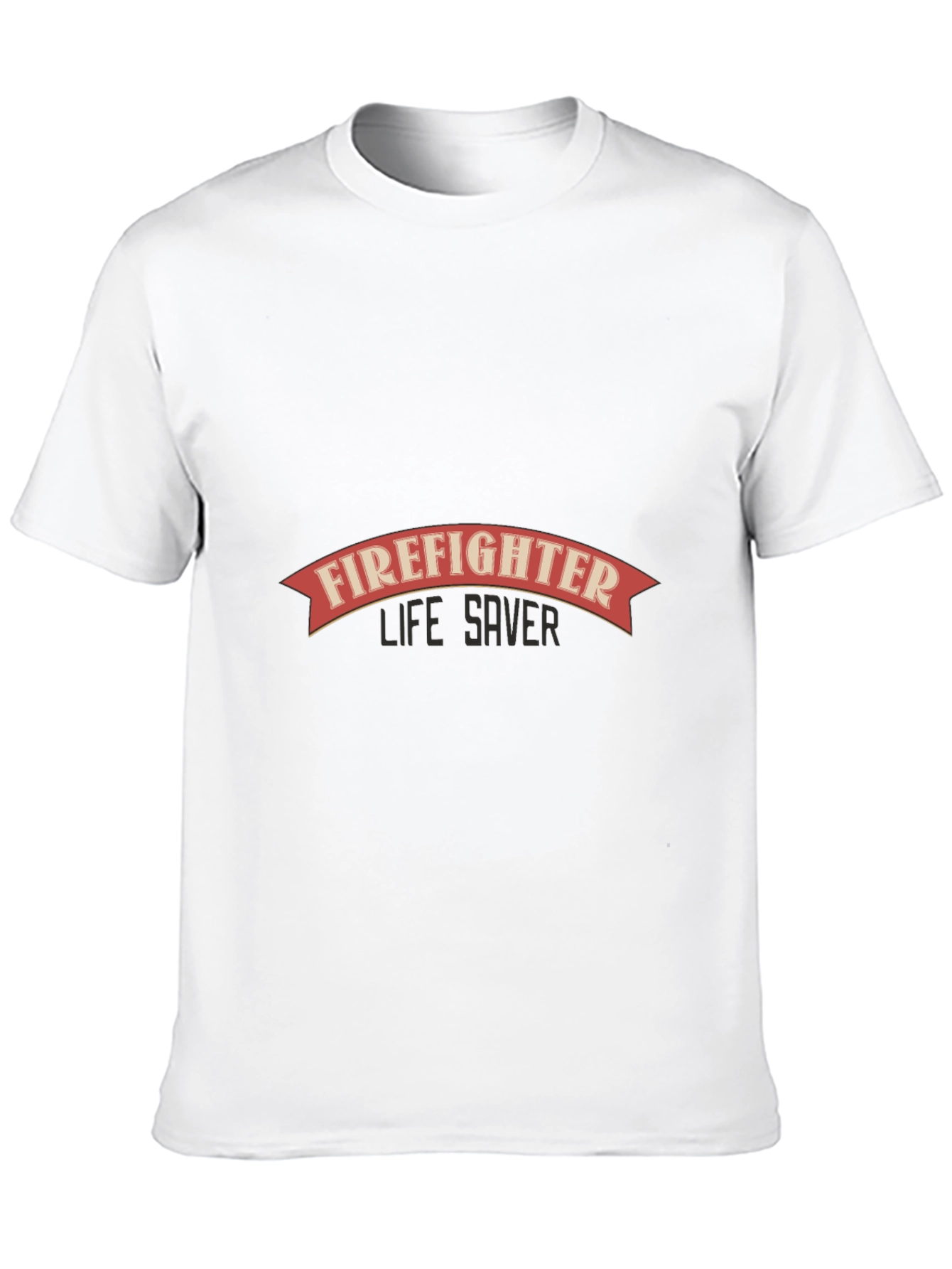 Firefighter Life Saver Graphic Tee