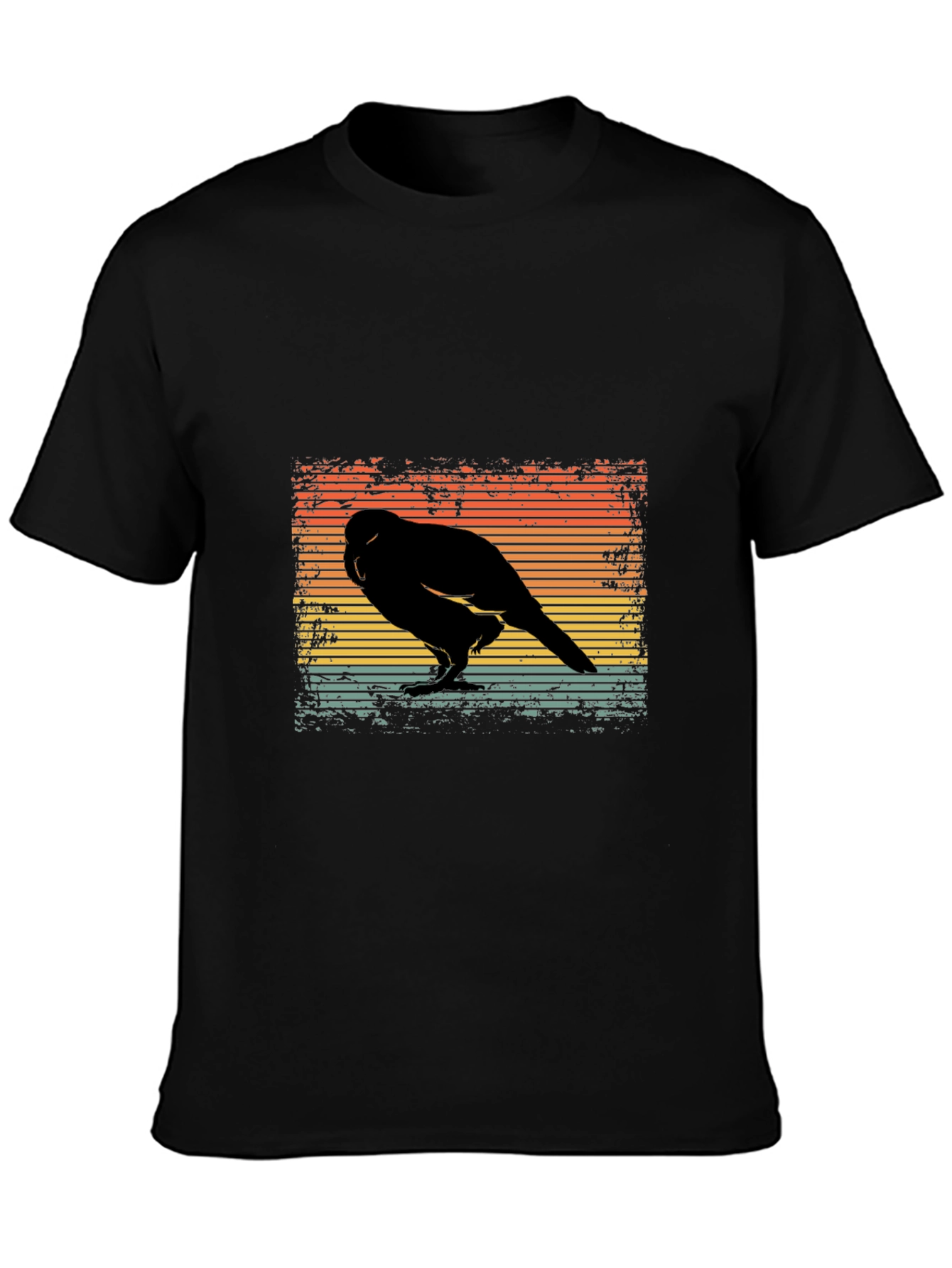 Retro Bird Silhouette T-Shirt